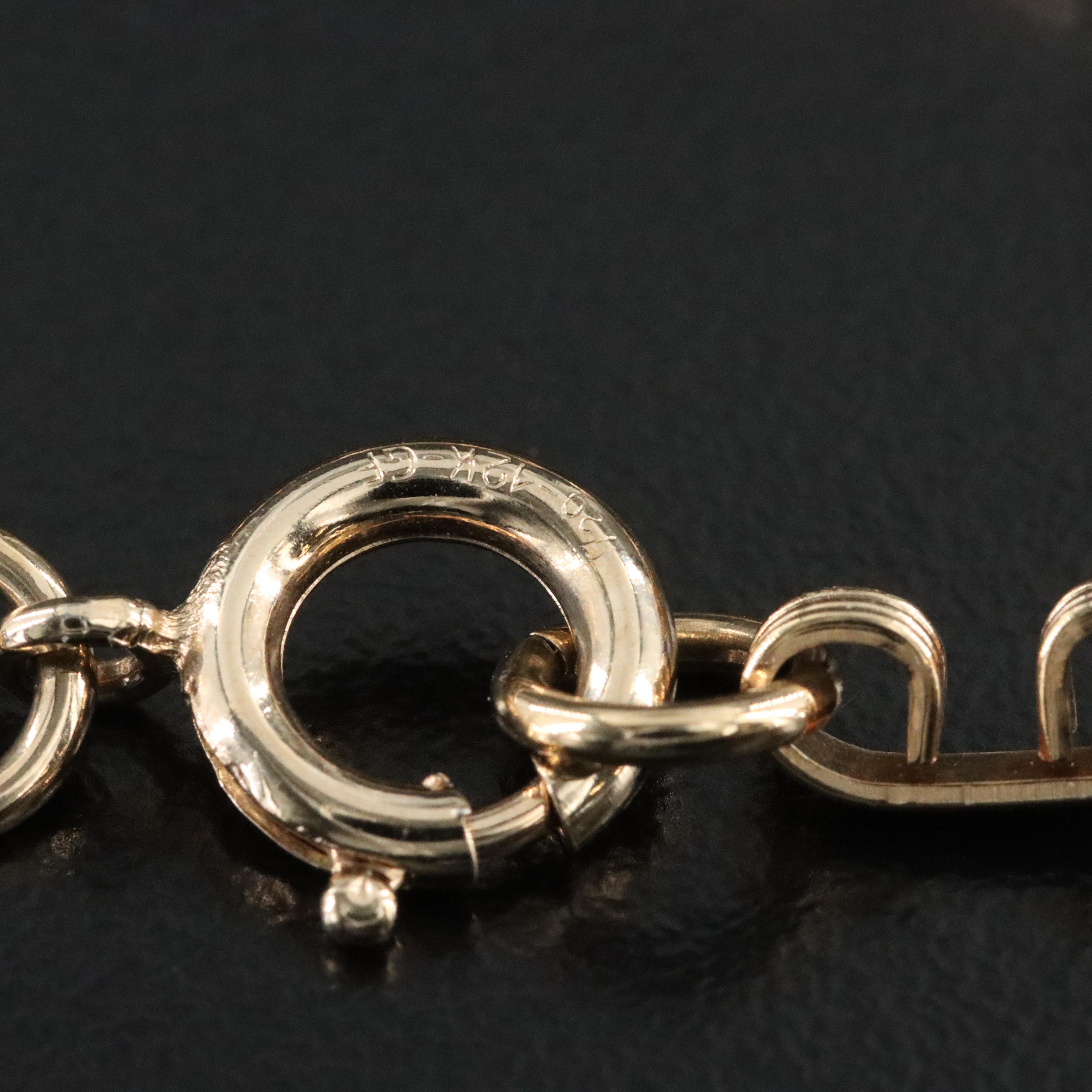 Gold-Filled Chalcedony, Rhodonite and Garnet Scarab Bracelet