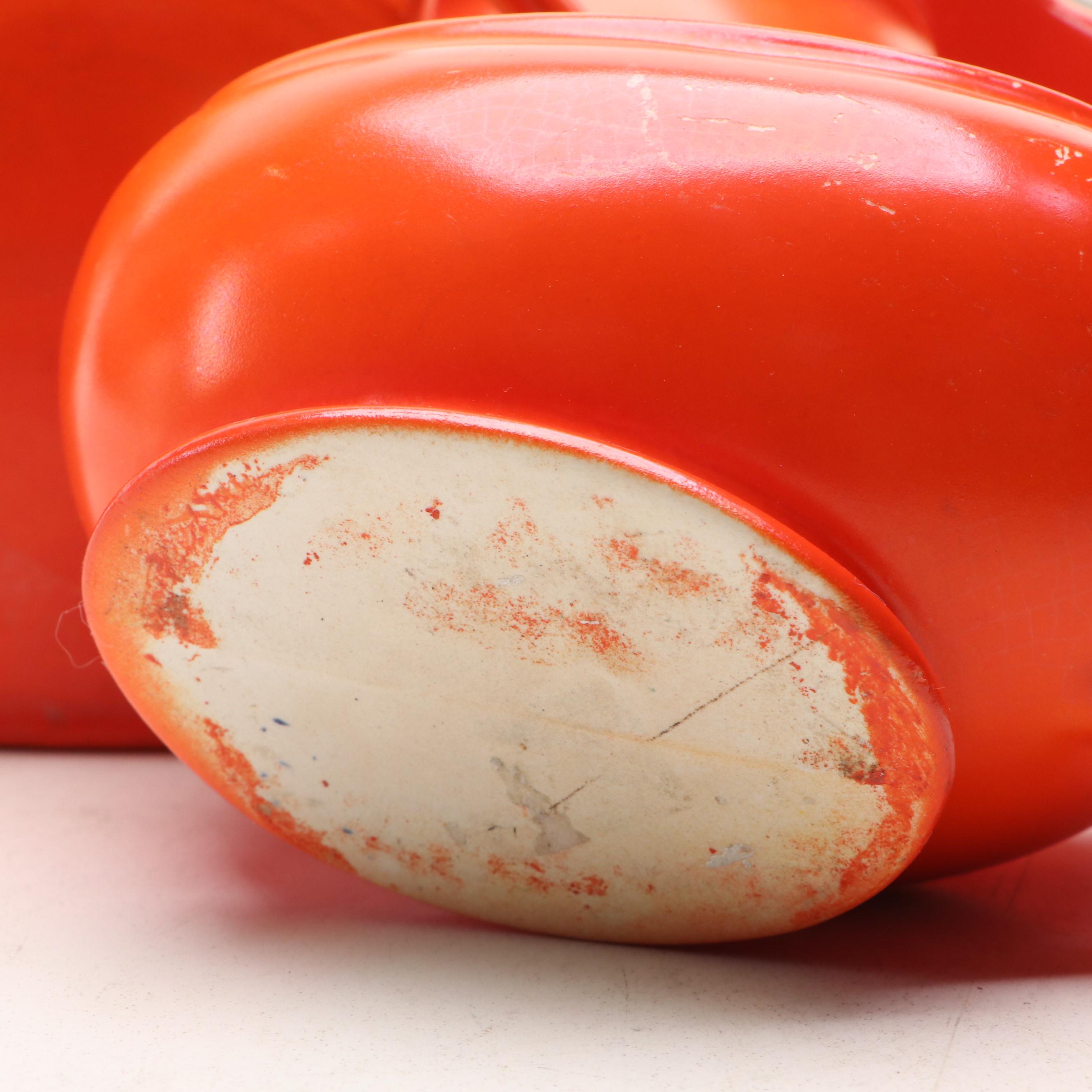 Erphila Czech Art Pottery Creamers and Pitchers with Other Serveware