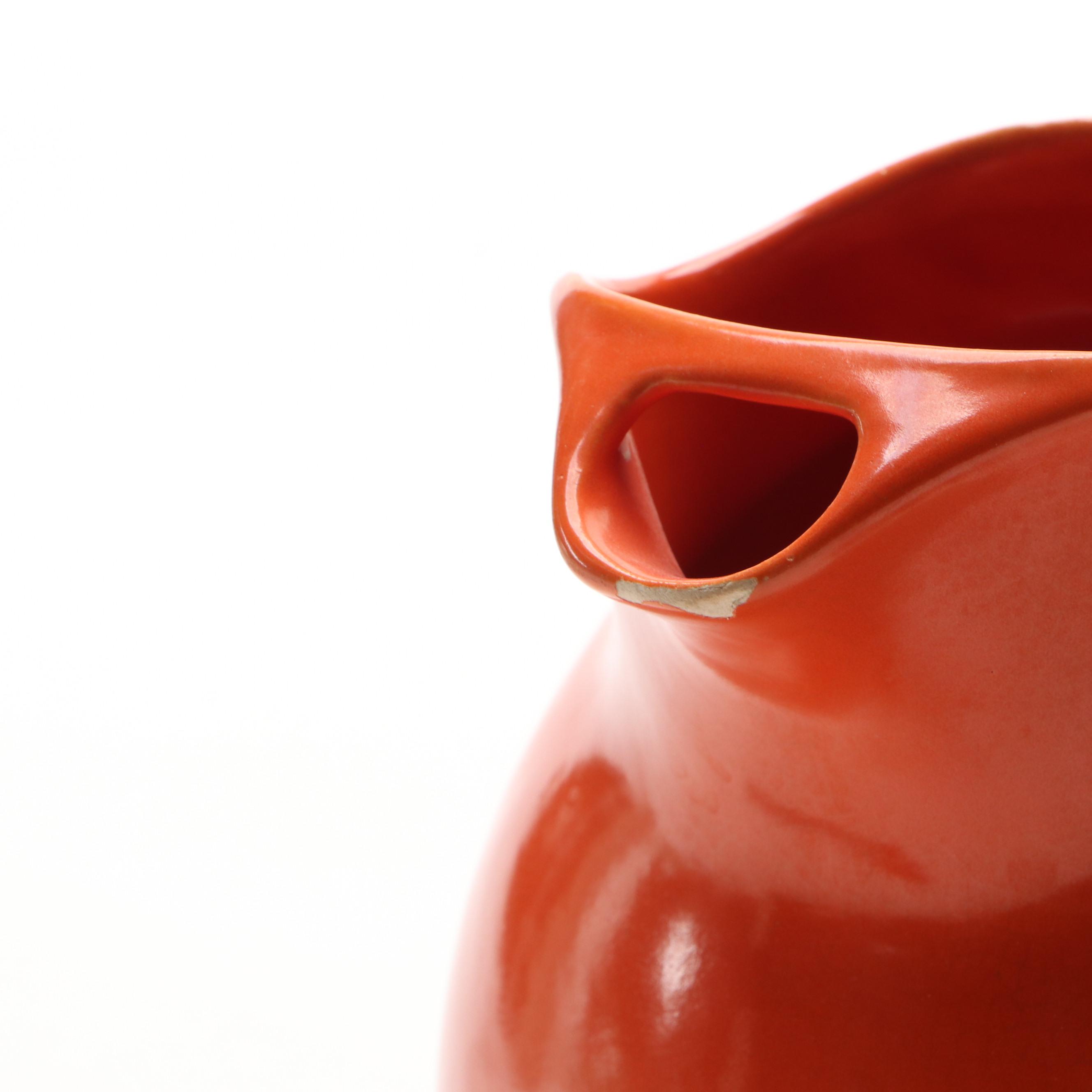 Erphila Czech Art Pottery Creamers and Pitchers with Other Serveware