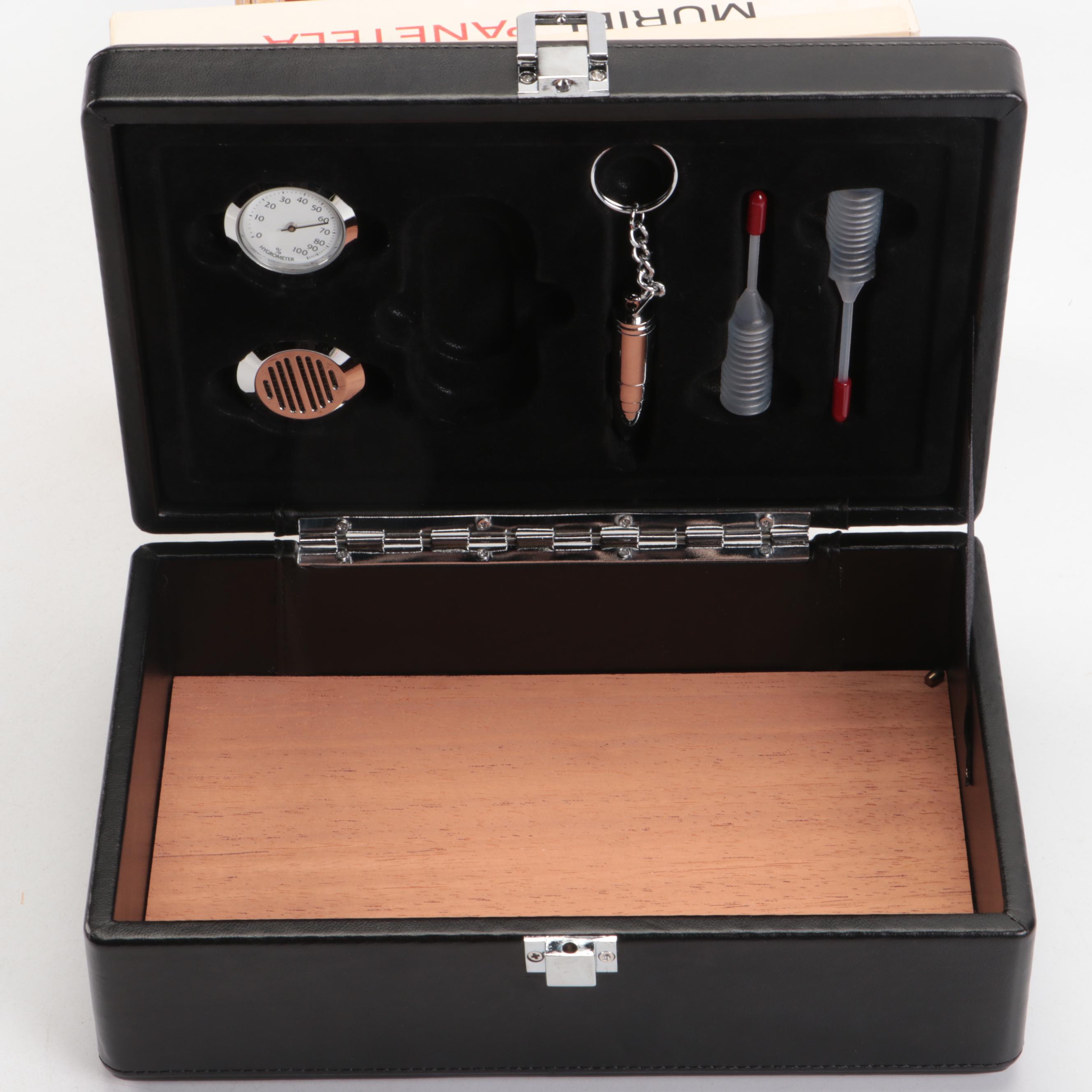 Thompson & Co. Travel Humidor with Romeo y Julieta and Muriel Cigar Boxes