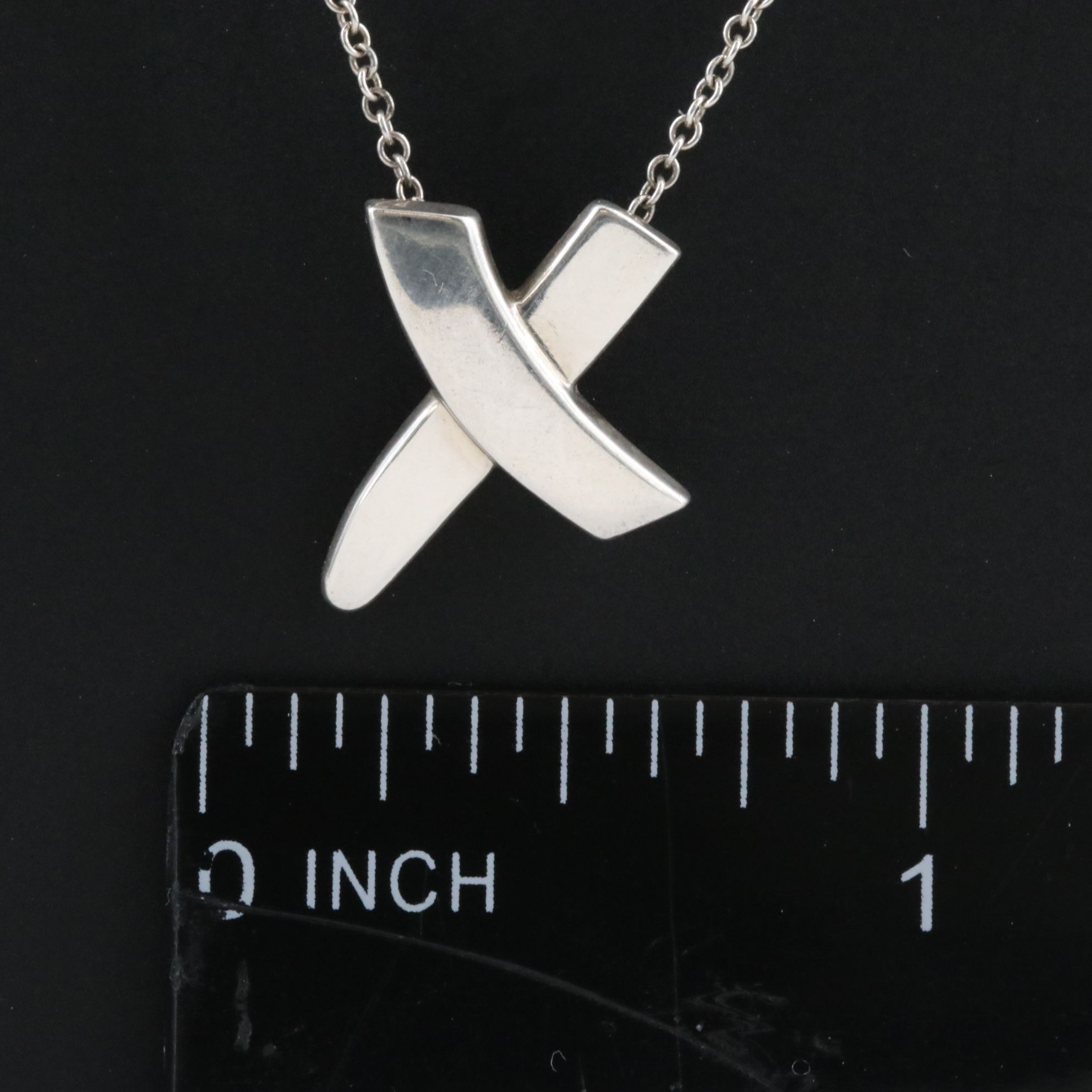 Paloma Picasso for Tiffany & Co. Graffiti X Sterling Necklace