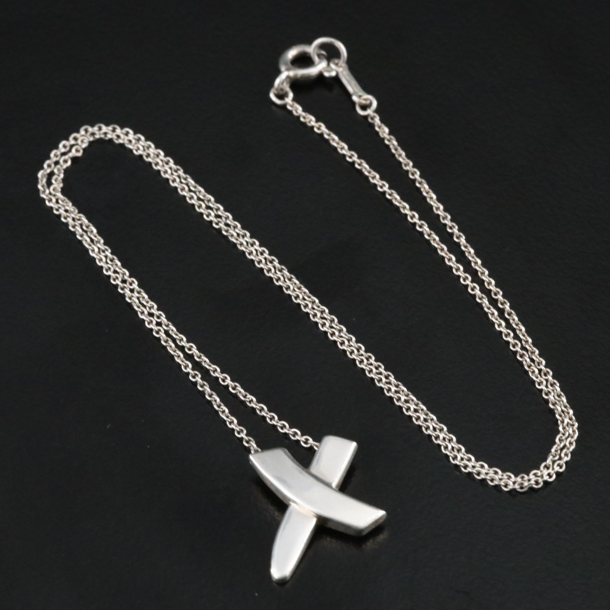 Paloma Picasso for Tiffany & Co. Graffiti X Sterling Necklace