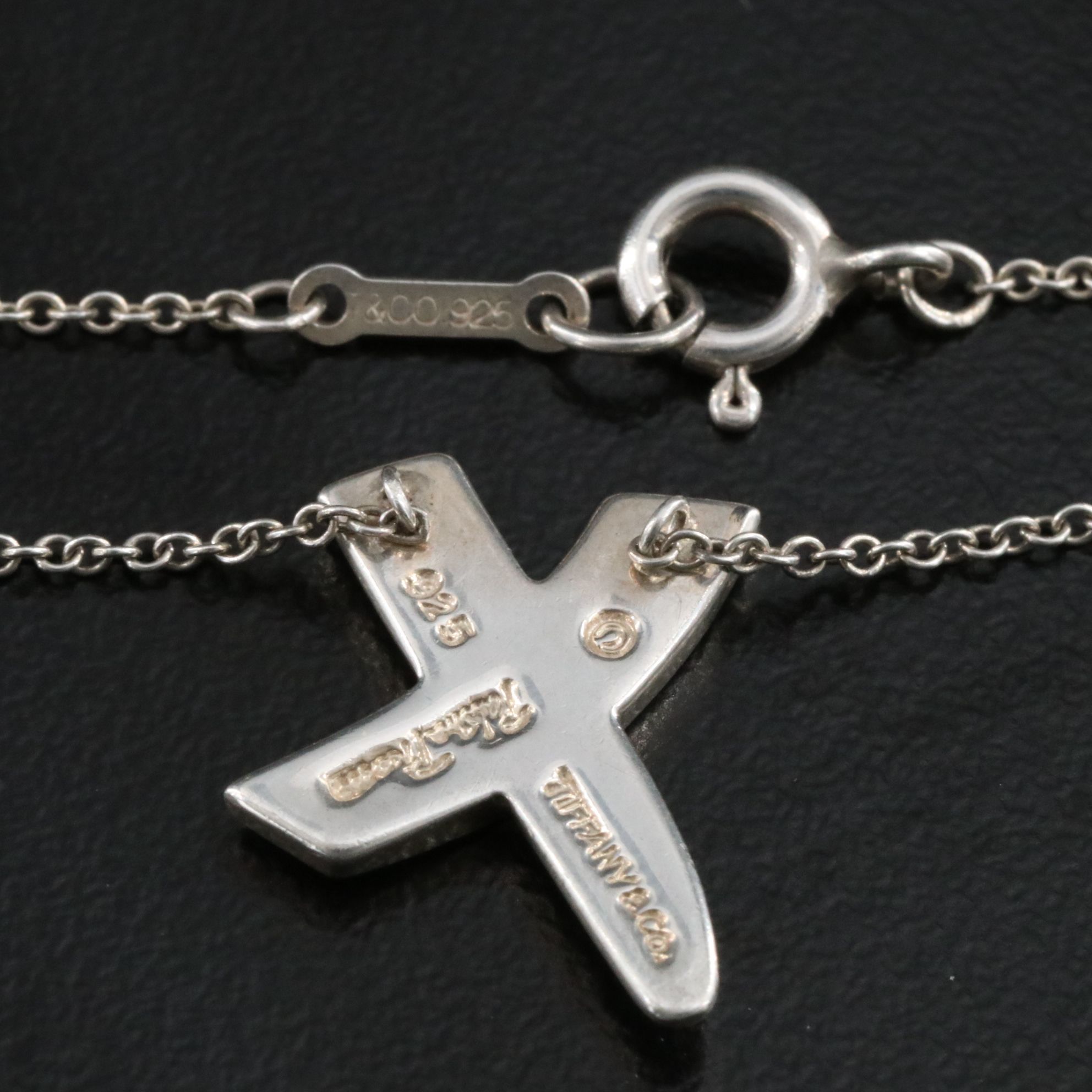 Paloma Picasso for Tiffany & Co. Graffiti X Sterling Necklace