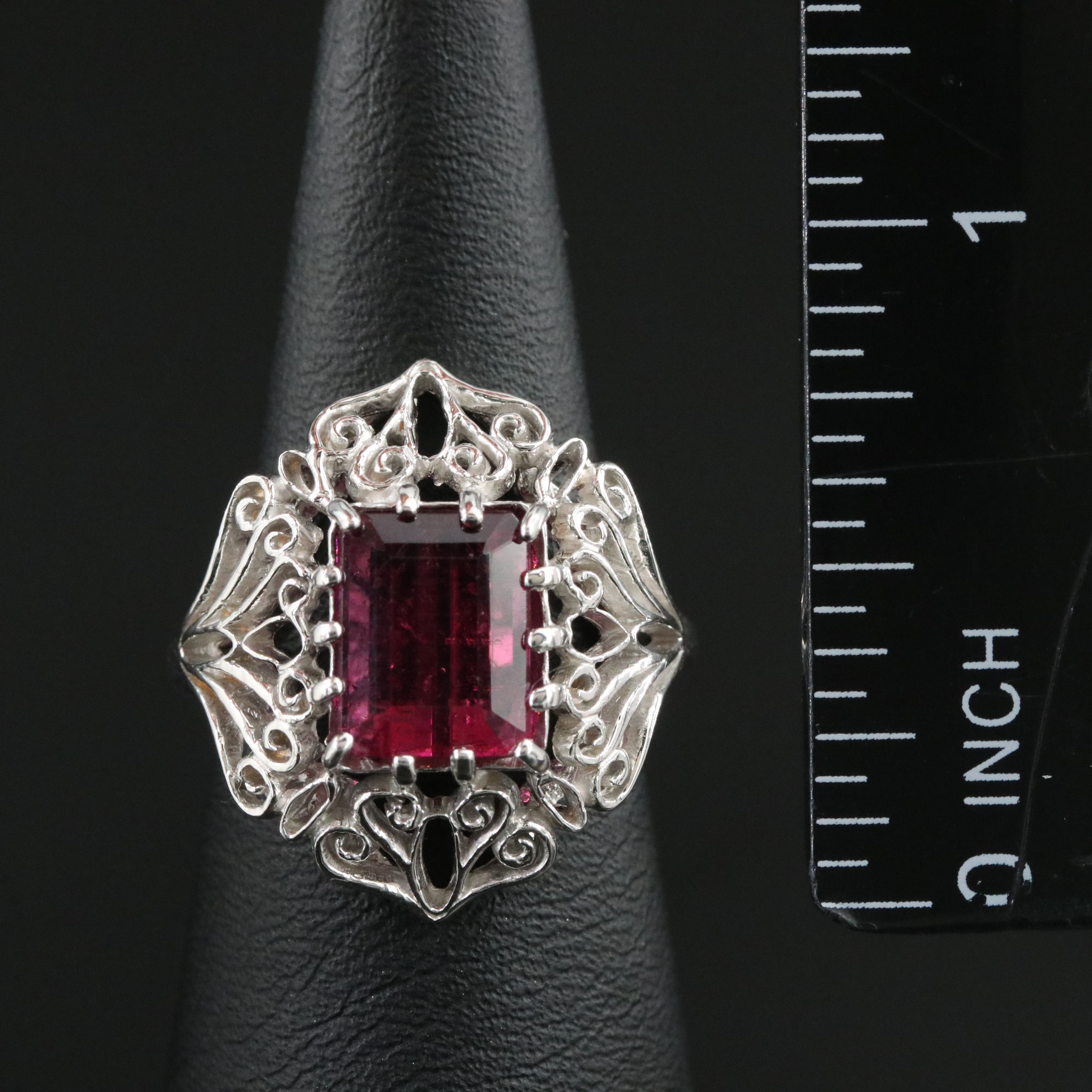 Kabana 14K Tourmaline Ring with GIA Report