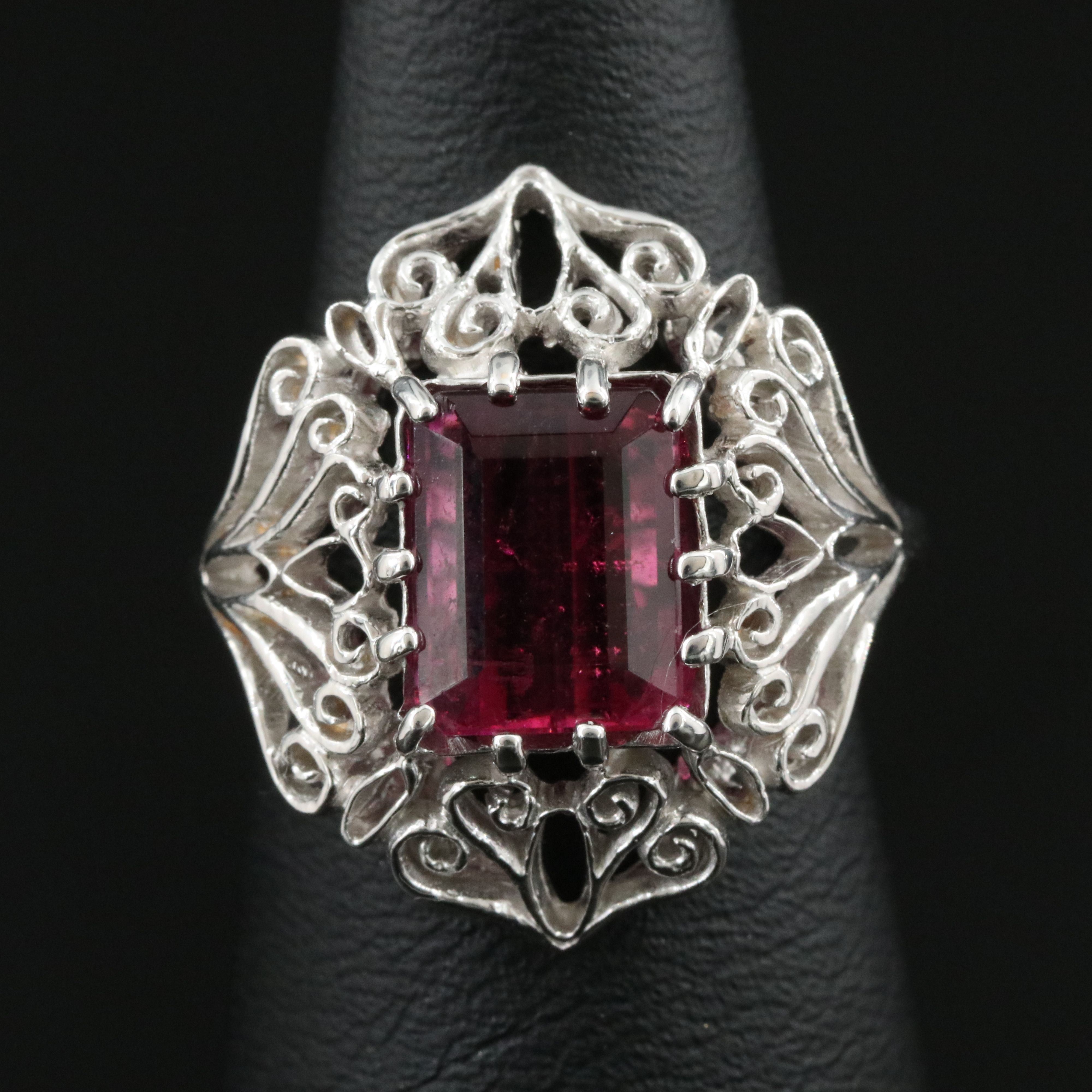 Kabana 14K Tourmaline Ring with GIA Report