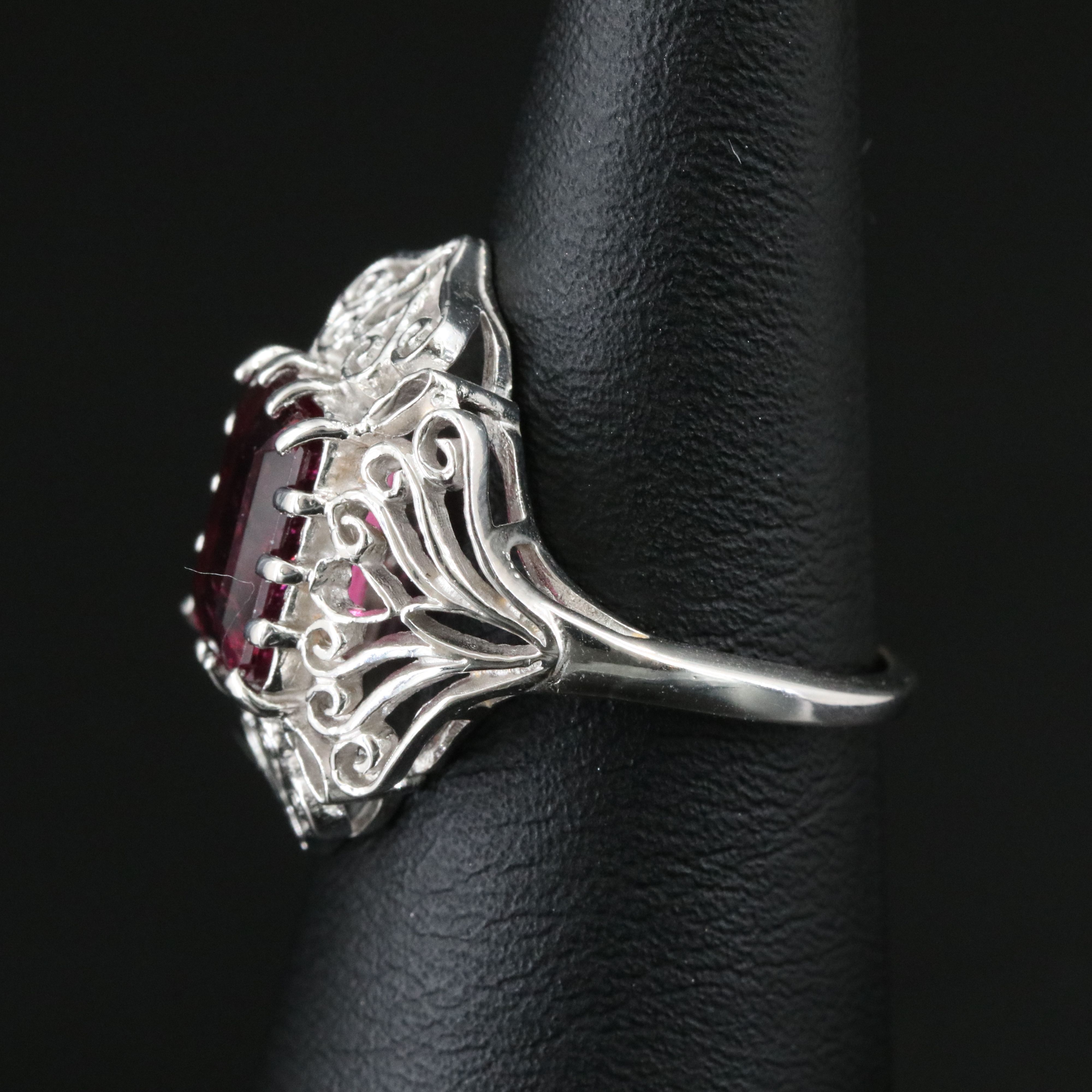 Kabana 14K Tourmaline Ring with GIA Report