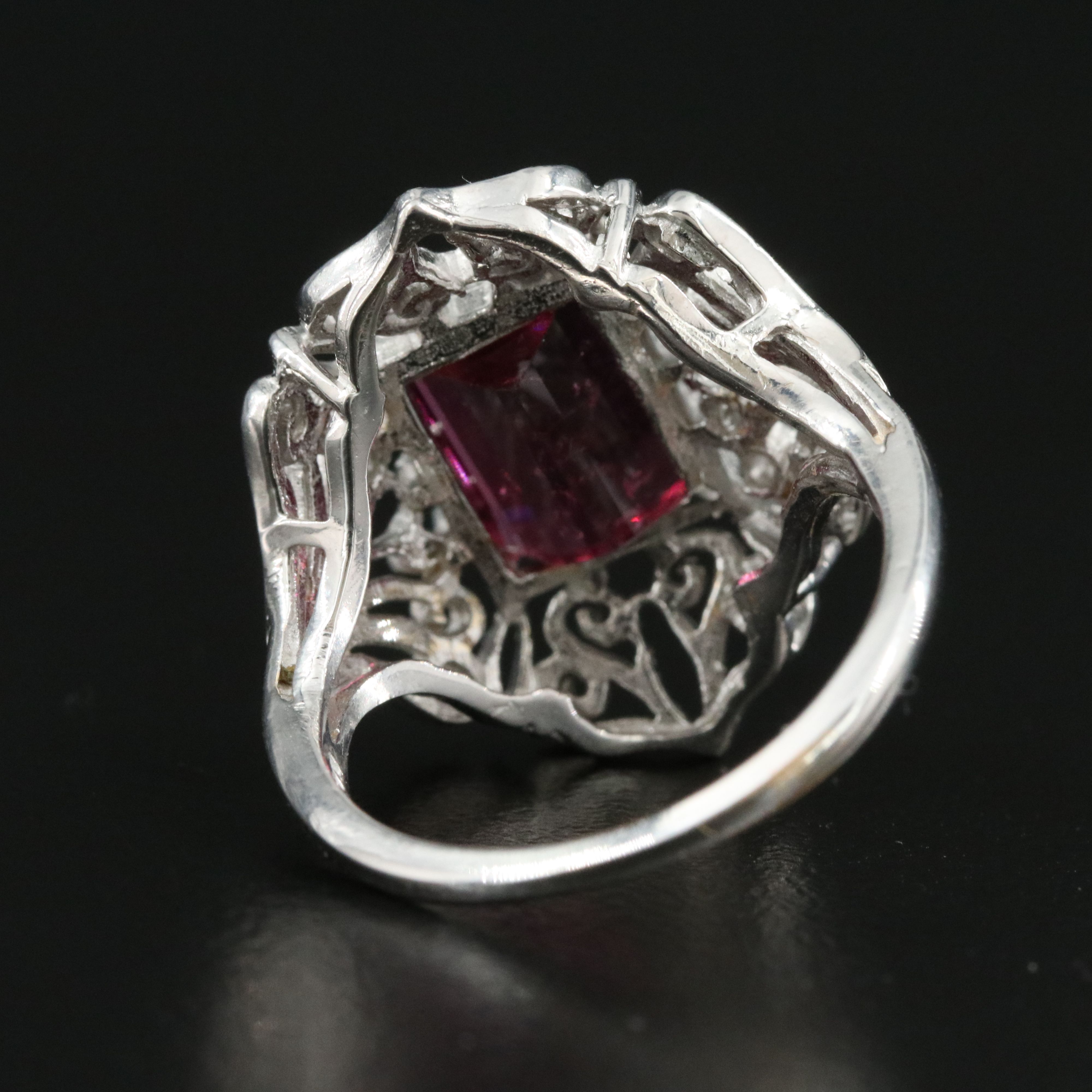Kabana 14K Tourmaline Ring with GIA Report