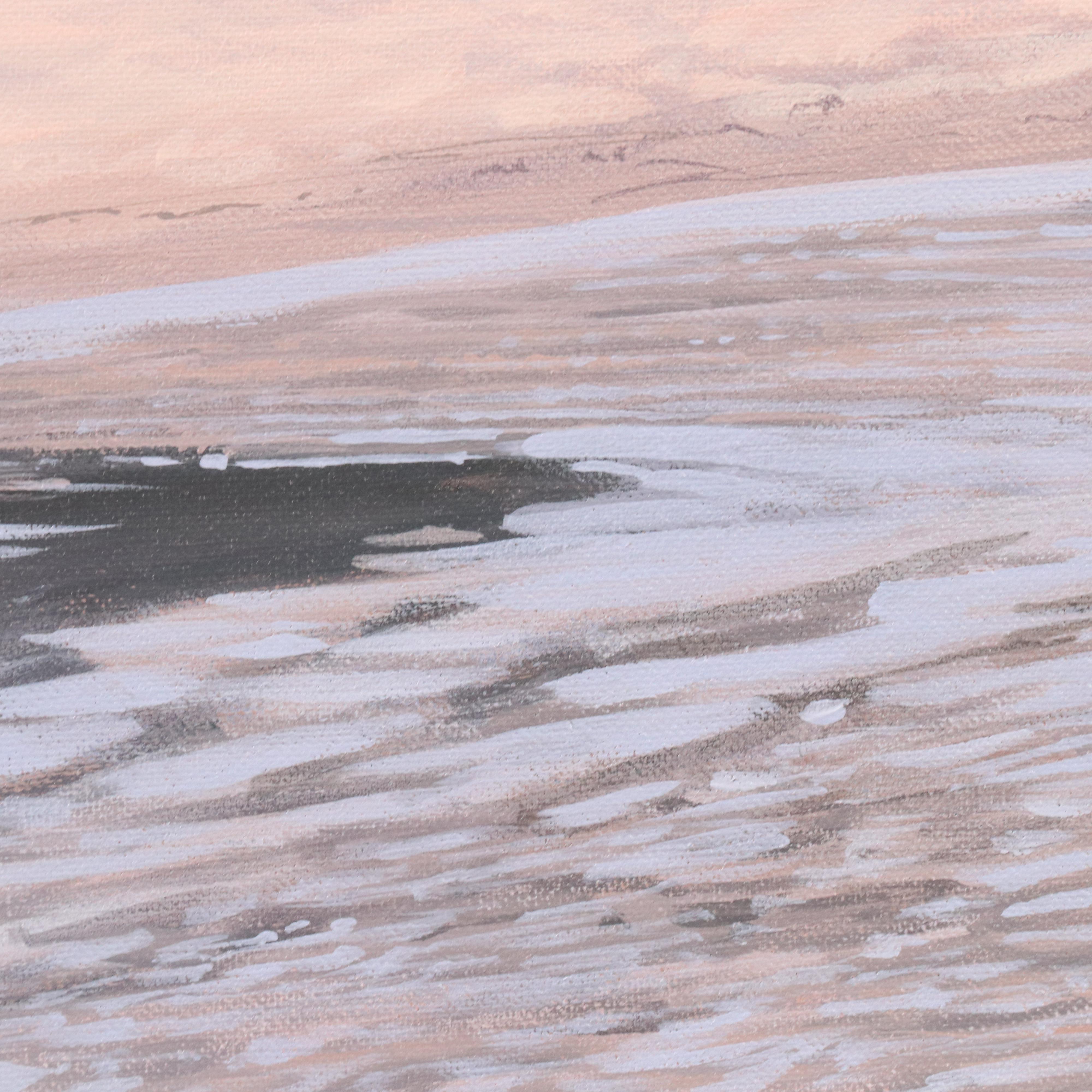 Jeanne Rockett Shoreline Acrylic Painting "The Dune Between"