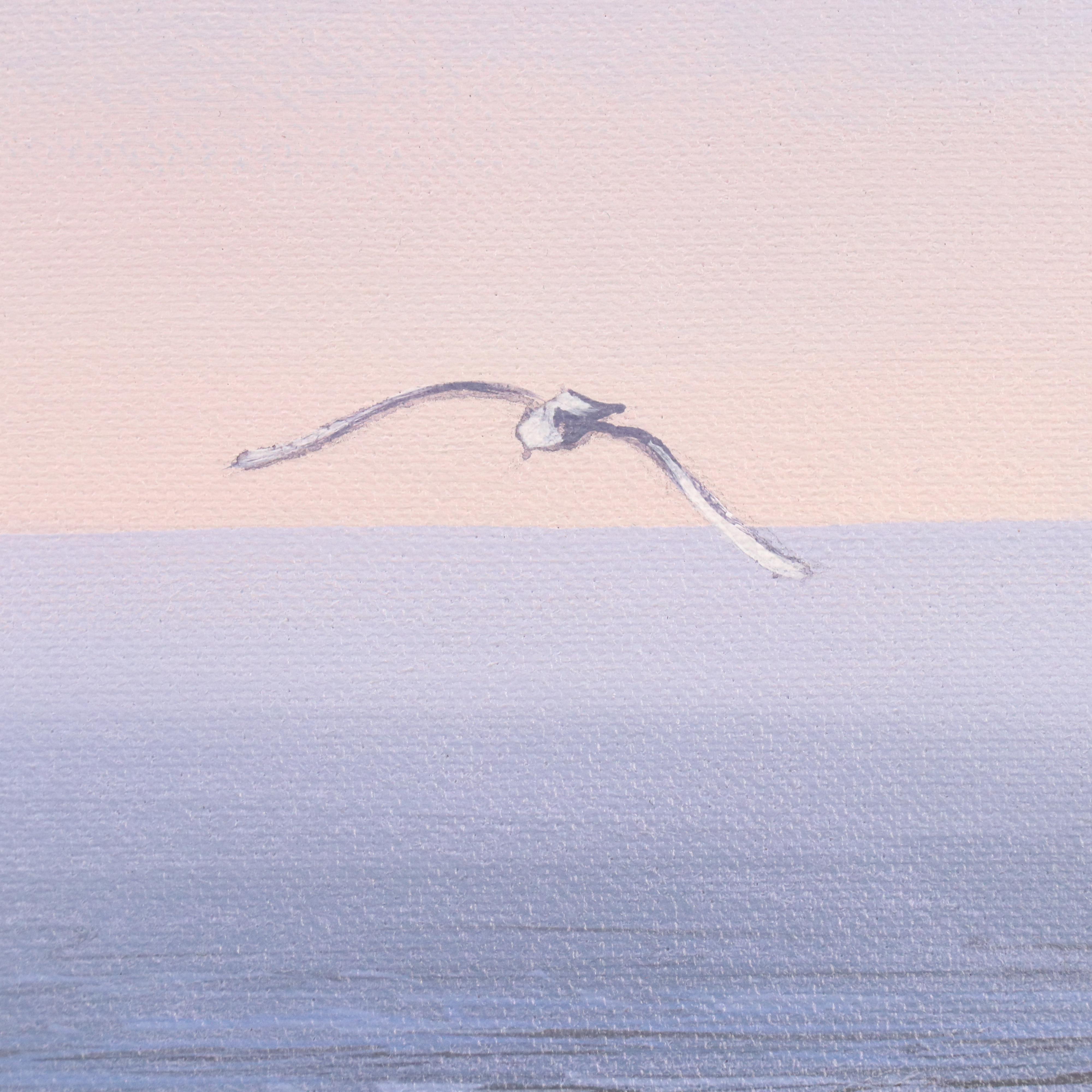 Jeanne Rockett Shoreline Acrylic Painting "The Dune Between"