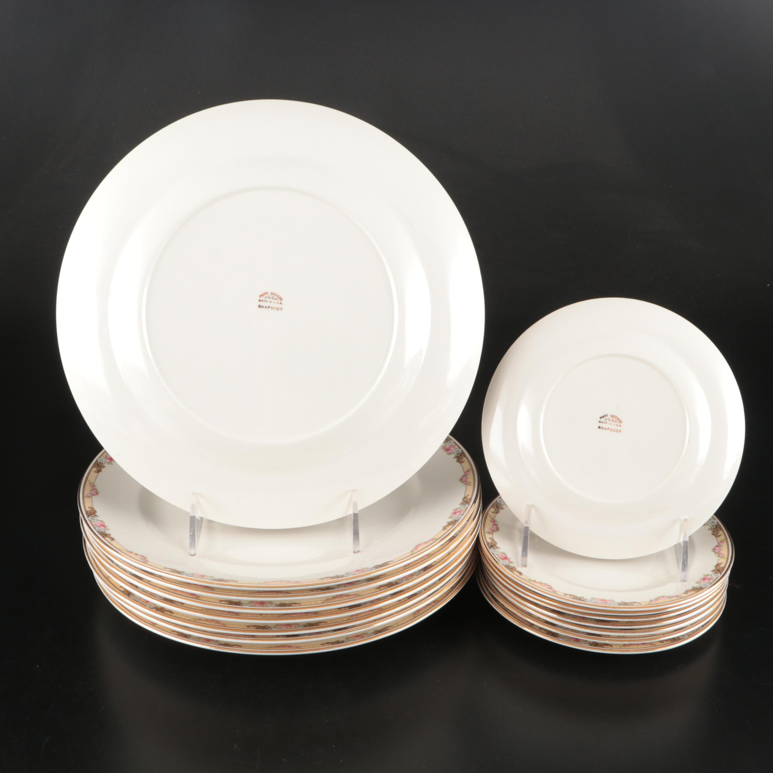 Pope Gosser "Rhapsody" Porcelain Tableware