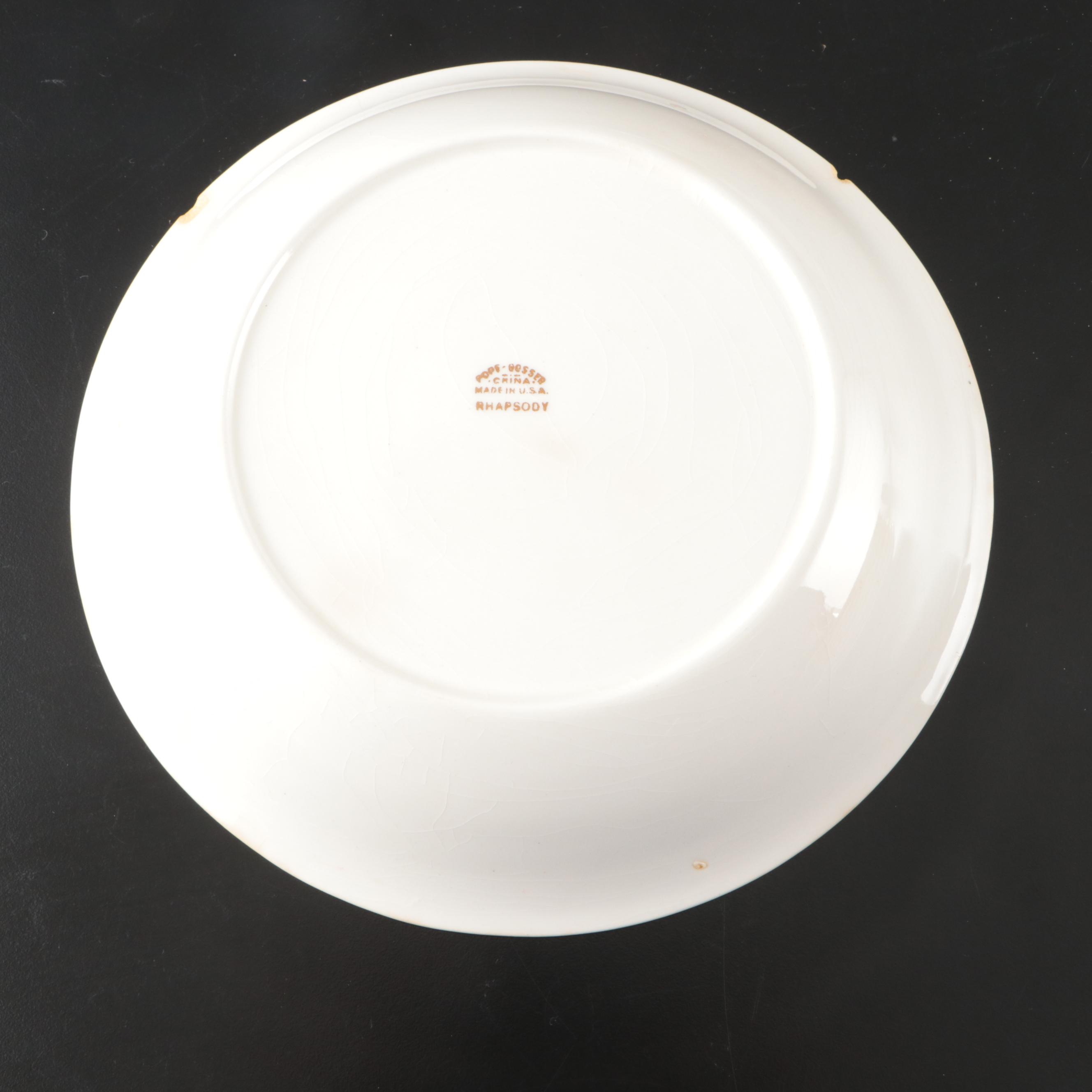 Pope Gosser "Rhapsody" Porcelain Tableware
