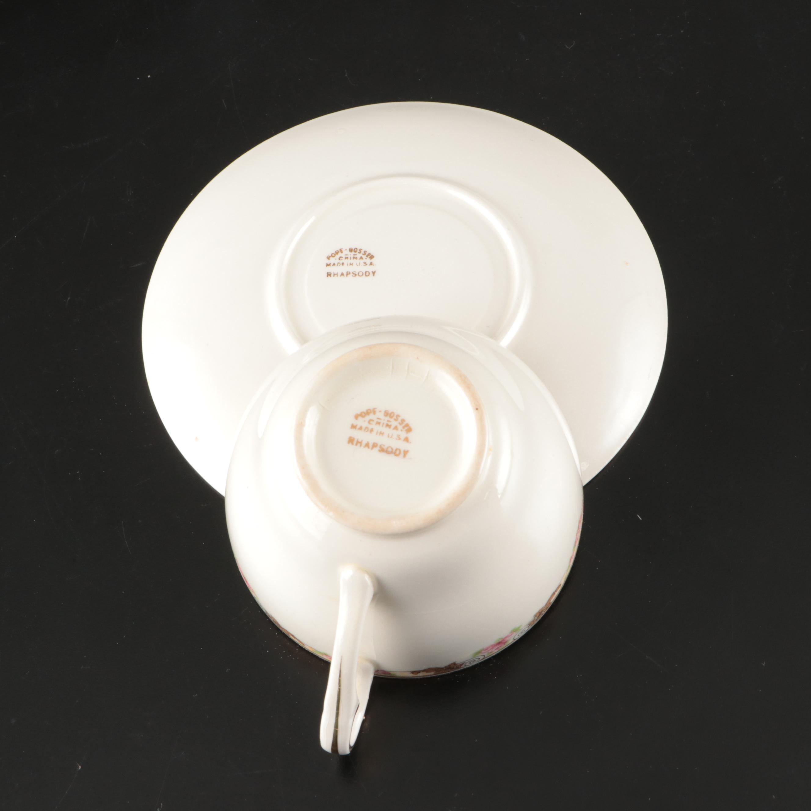 Pope Gosser "Rhapsody" Porcelain Tableware