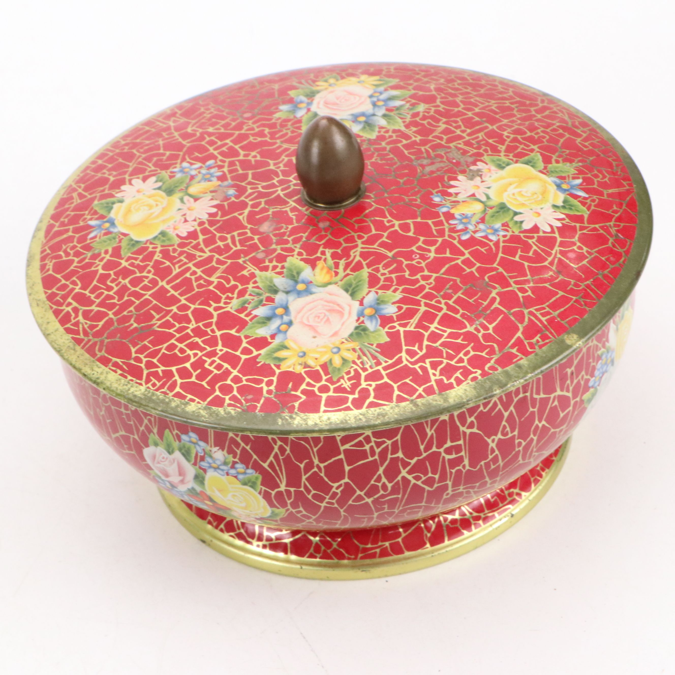 English Baret Ware Compotes and Confectioners Tins