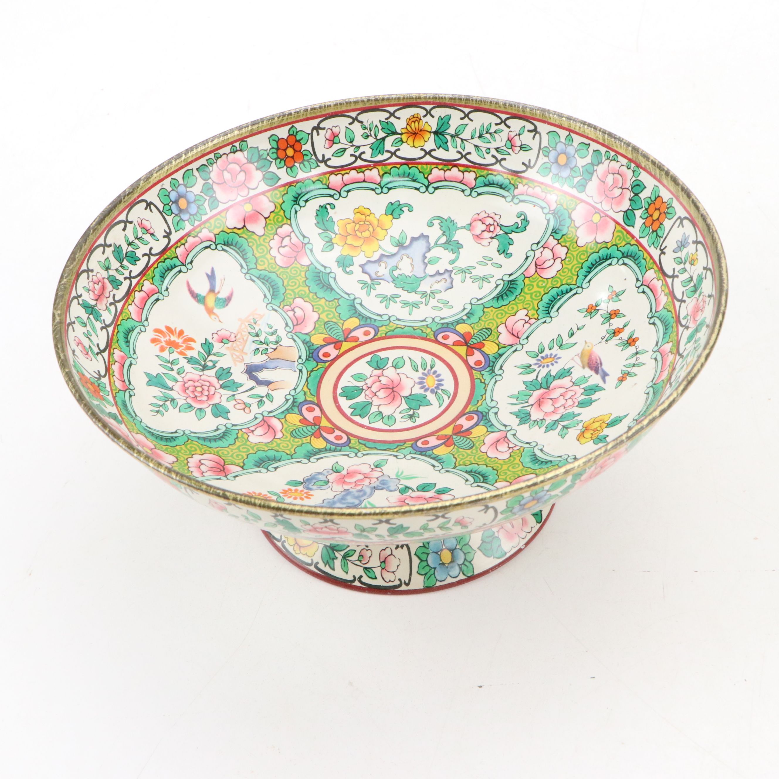 English Baret Ware Compotes and Confectioners Tins