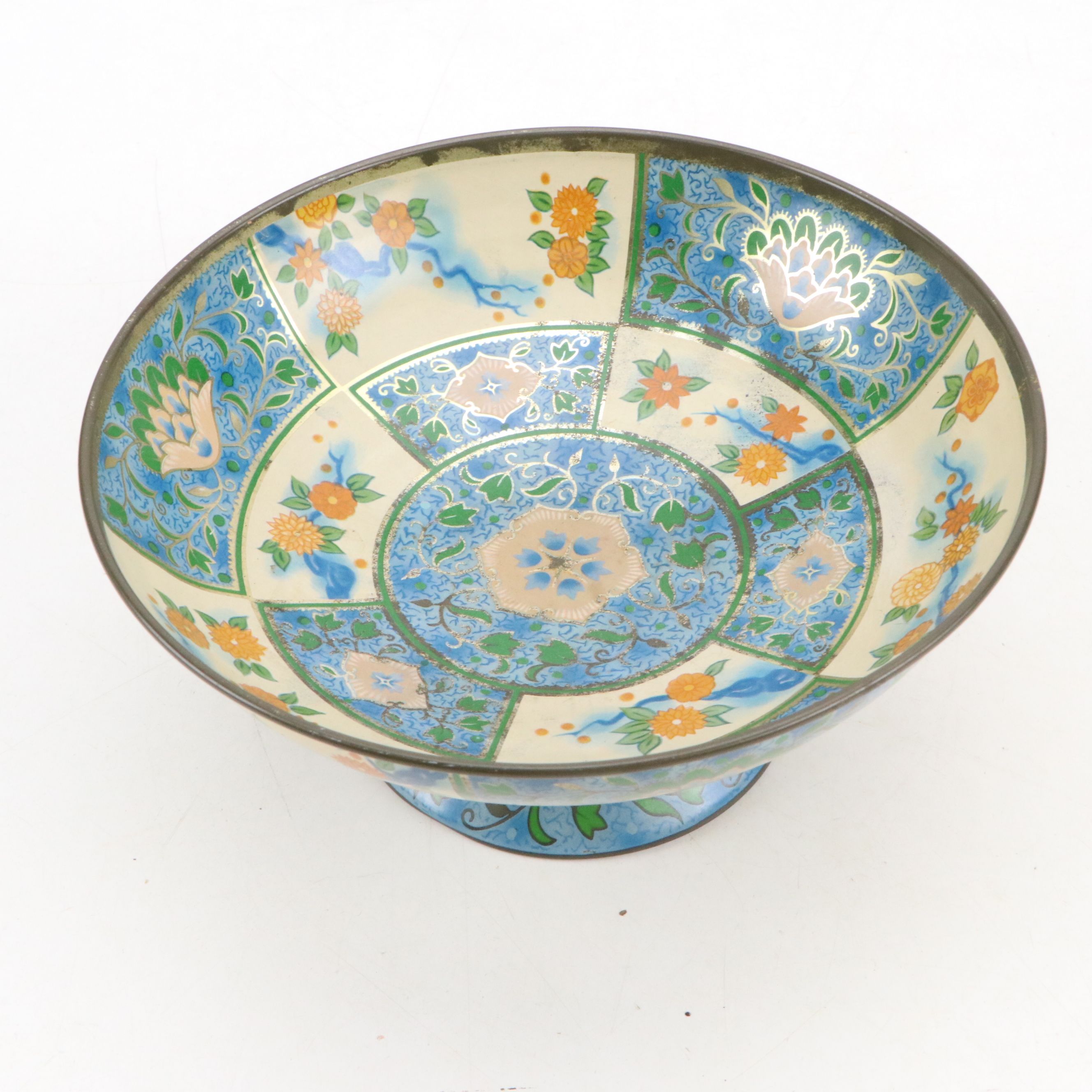 English Baret Ware Compotes and Confectioners Tins