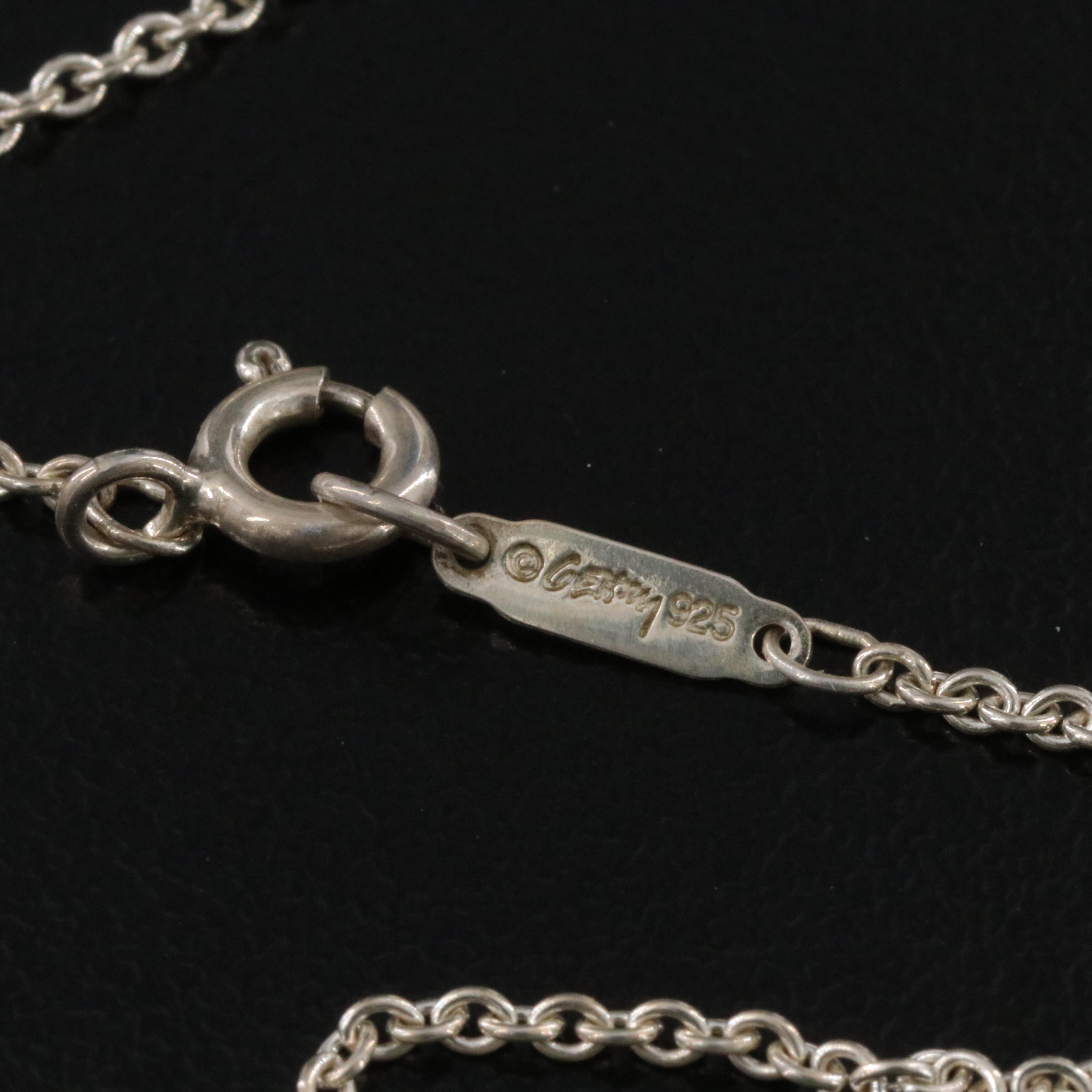 Frank Gehry for Tiffany & Co. Sterling Double Orchid Twist Necklace