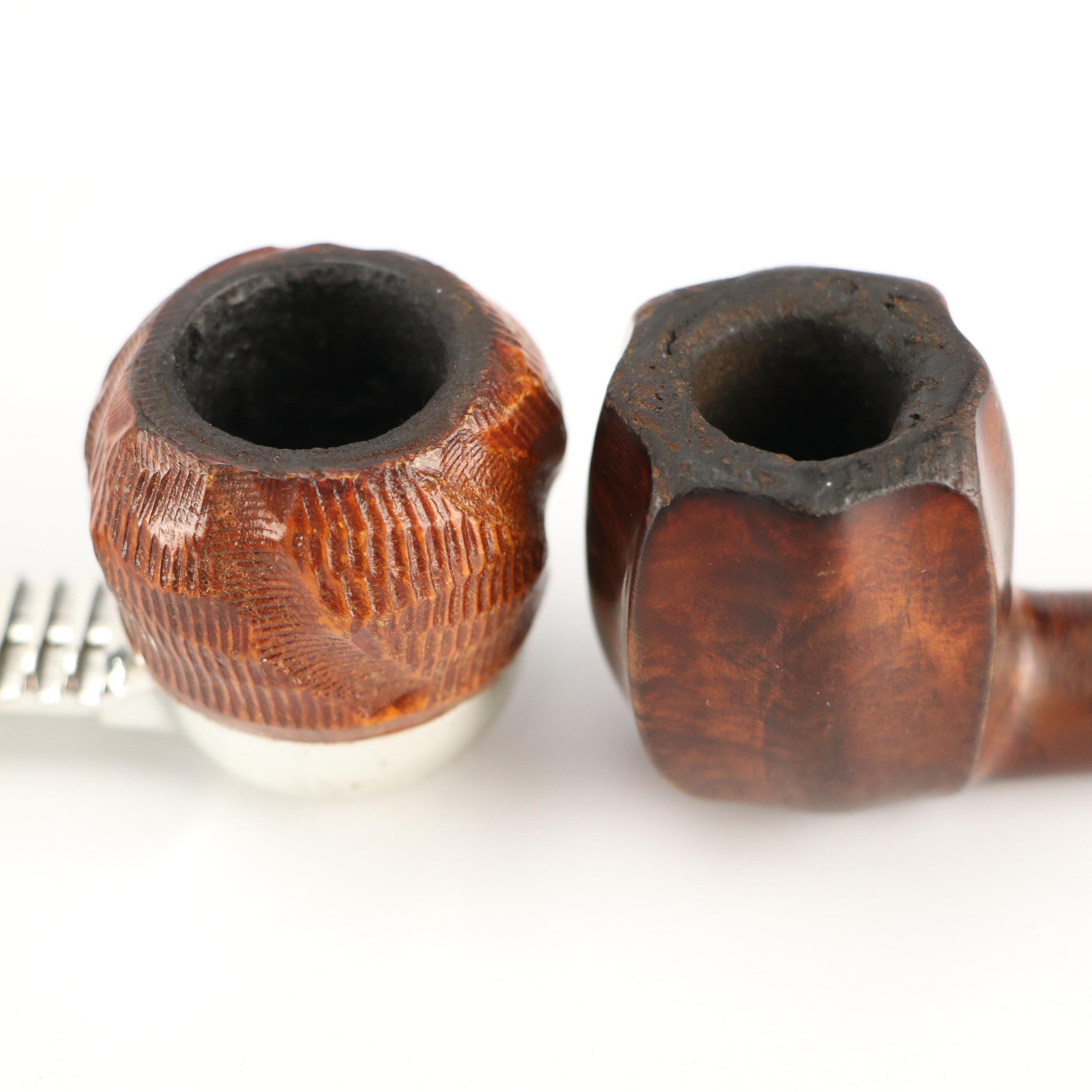 Men's Vintage Razors, Shaving Brushes, Pipes and Other Vanity Items