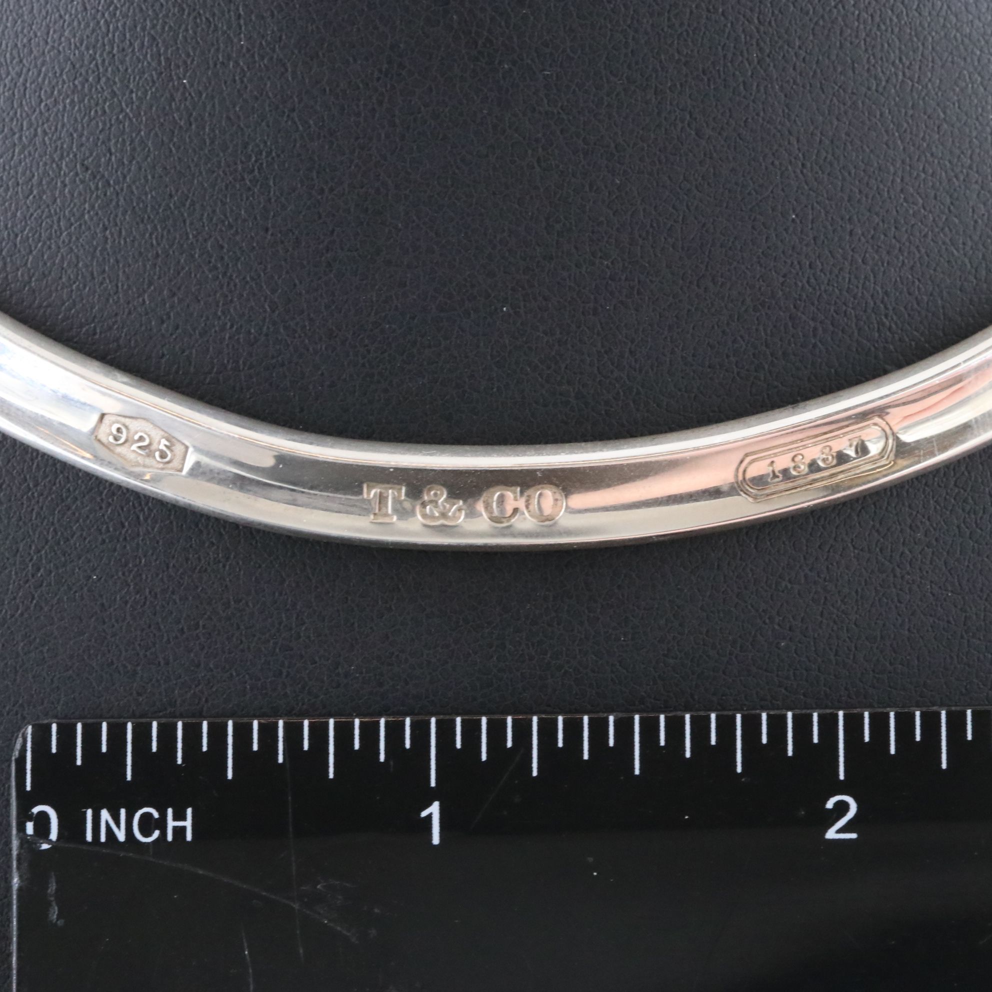 Tiffany & Co. 1837 Sterling Collar Necklace