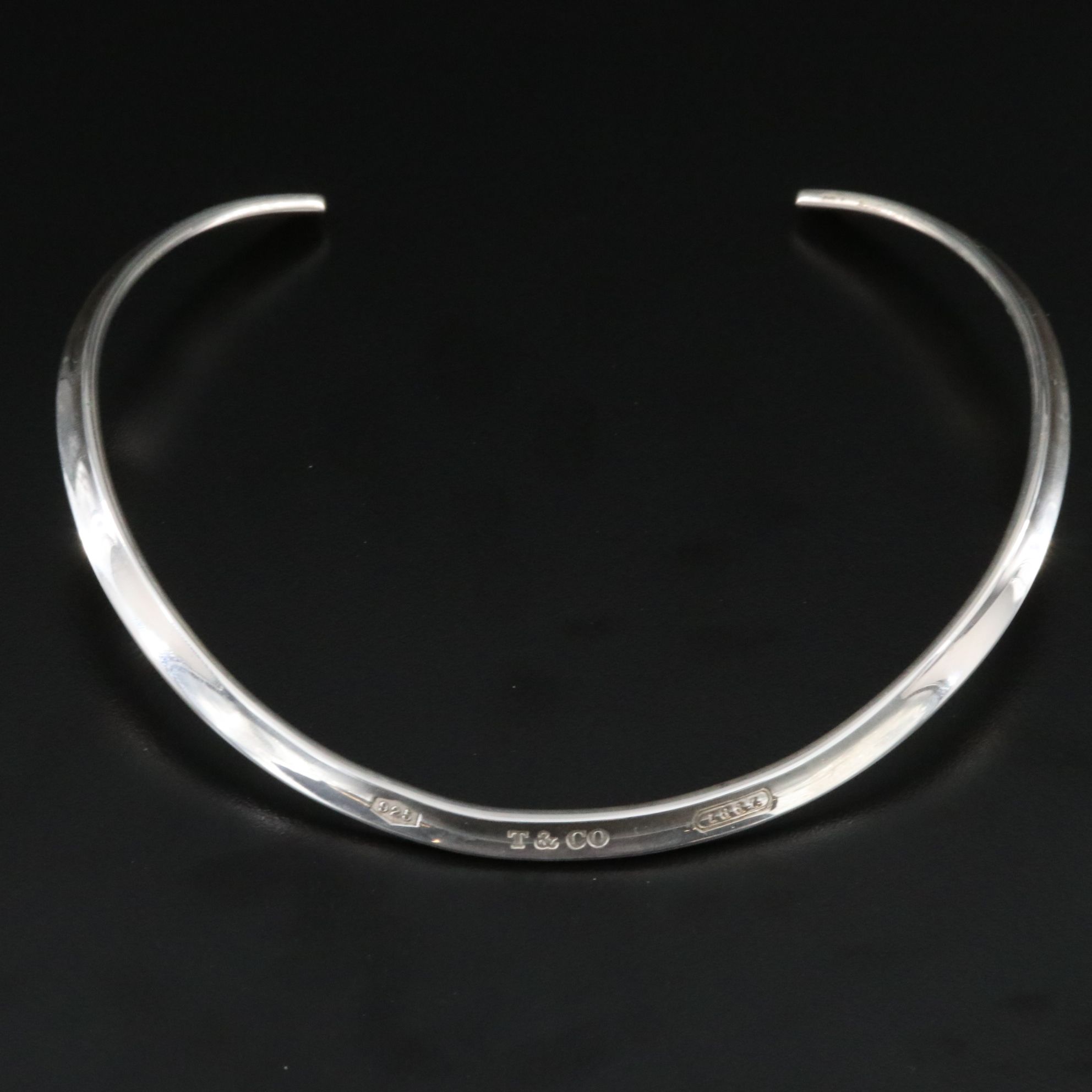 Tiffany & Co. 1837 Sterling Collar Necklace