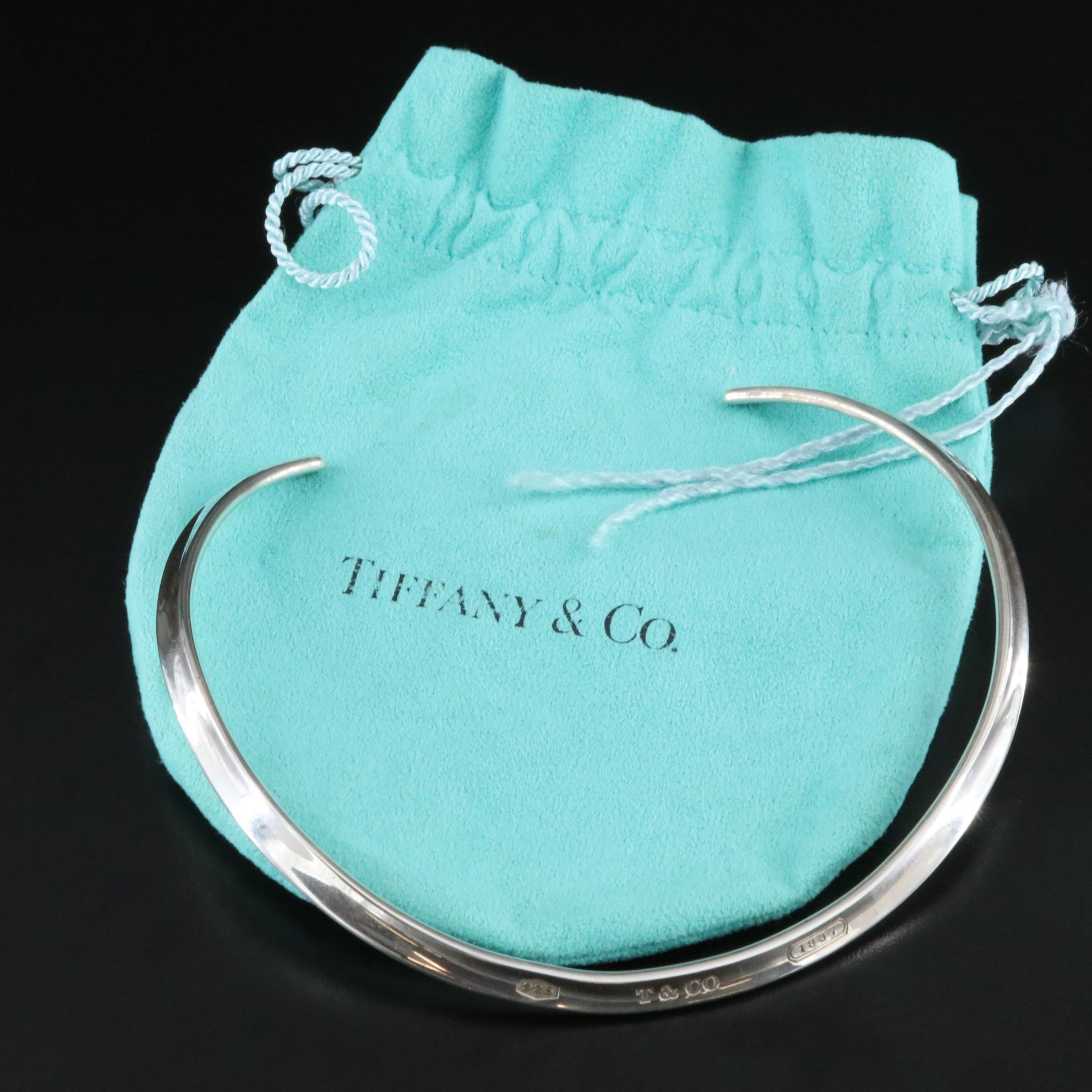 Tiffany & Co. 1837 Sterling Collar Necklace