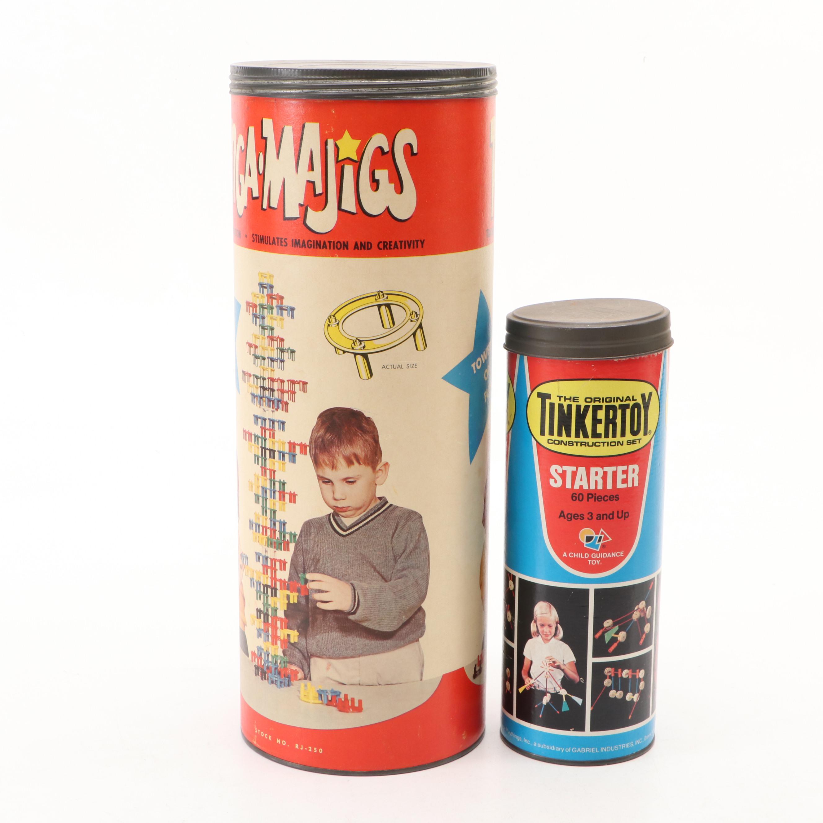 Tinker Toys, Ringa-Majig and Other Vintage Play toys