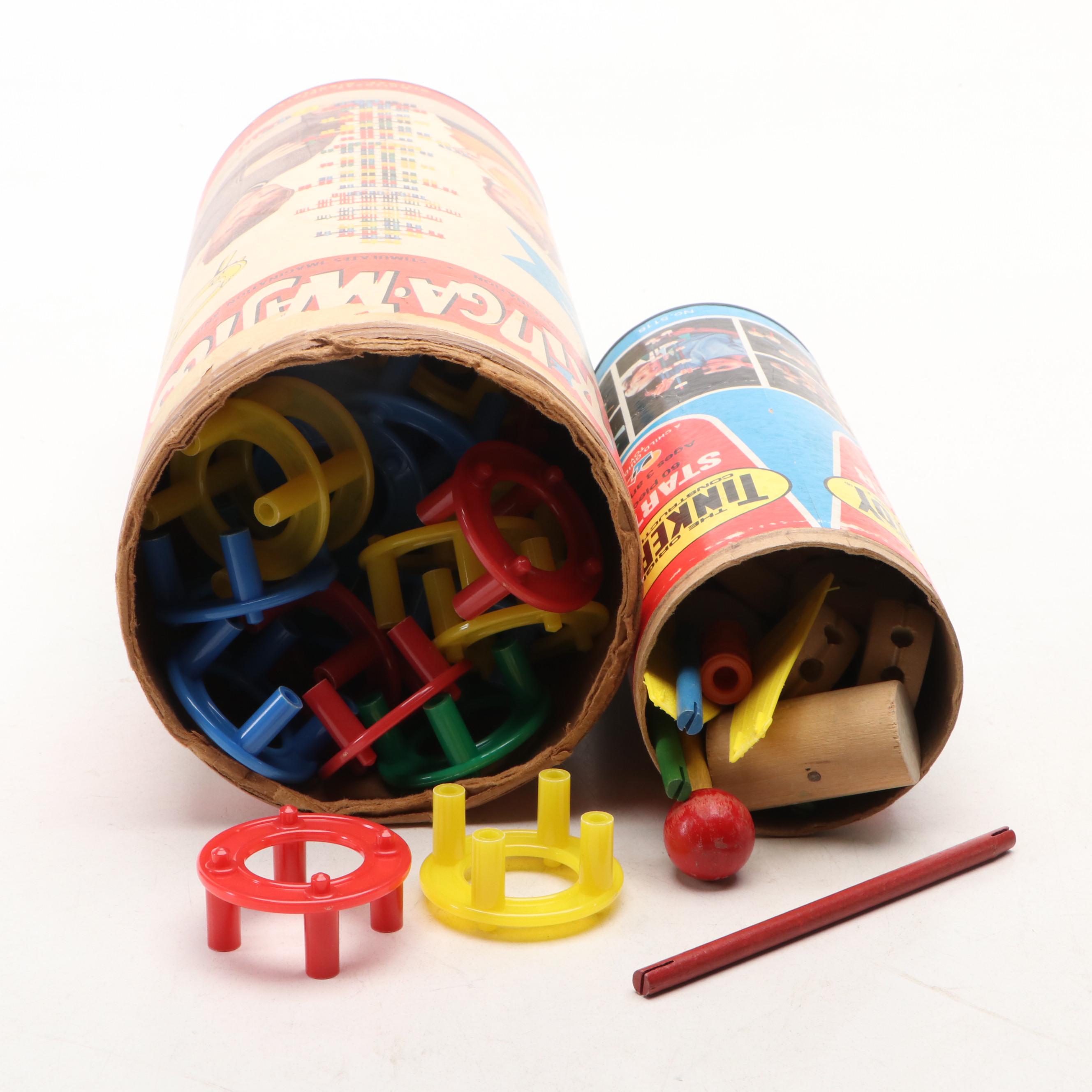 Tinker Toys, Ringa-Majig and Other Vintage Play toys