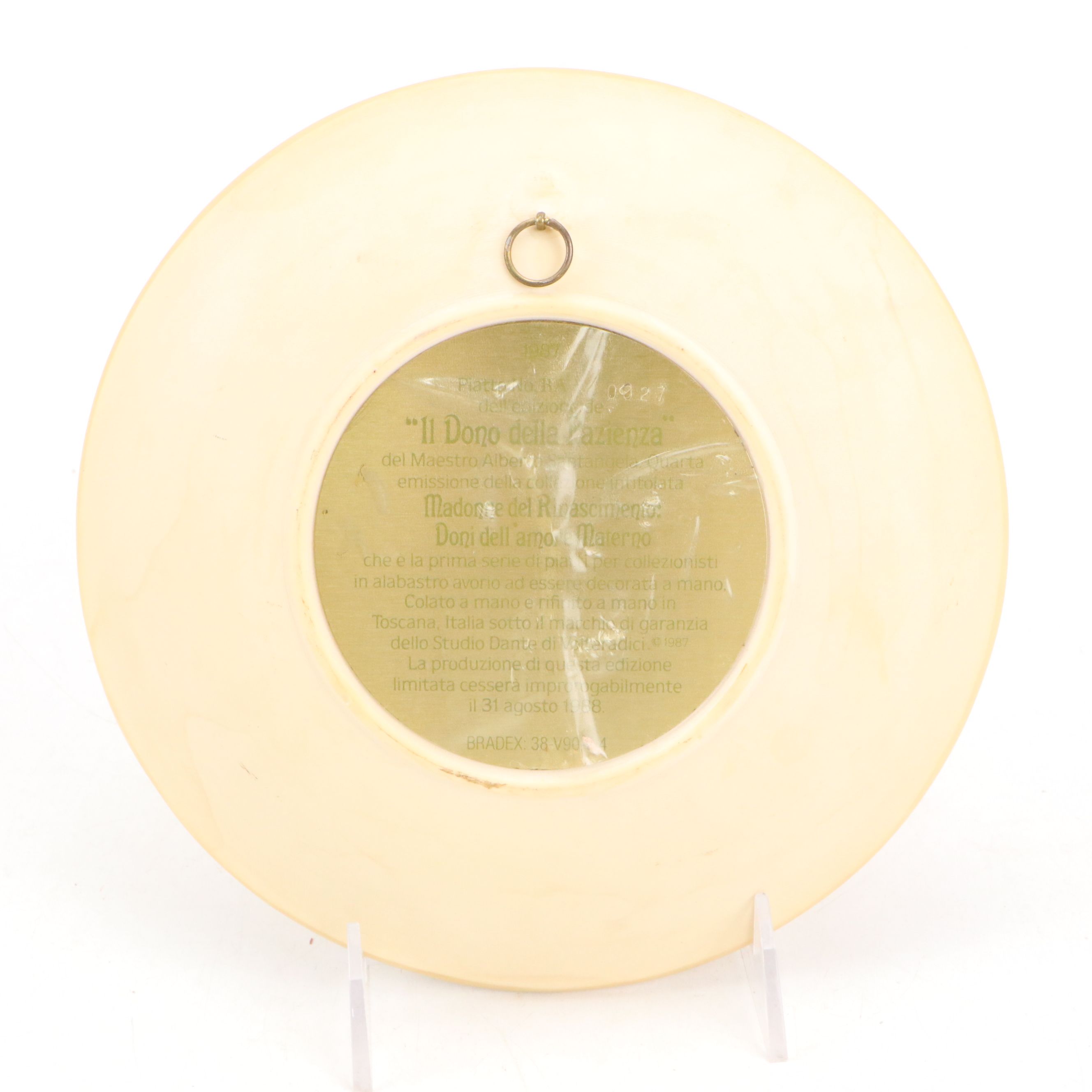 Italian Ceramic Madonna Plaques, Lenticular Crucifixion and More Catholic Art