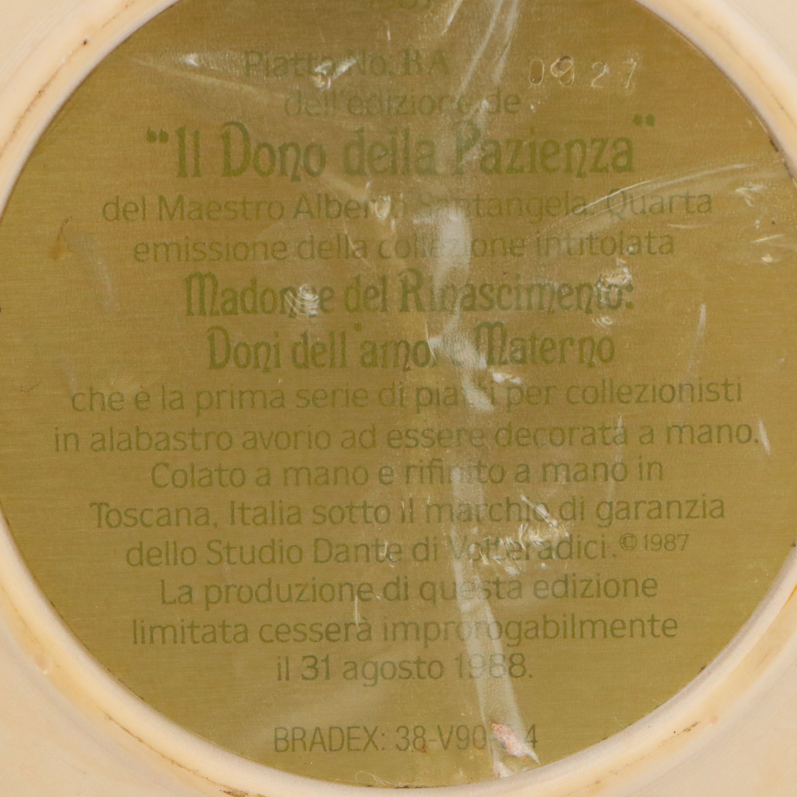 Italian Ceramic Madonna Plaques, Lenticular Crucifixion and More Catholic Art