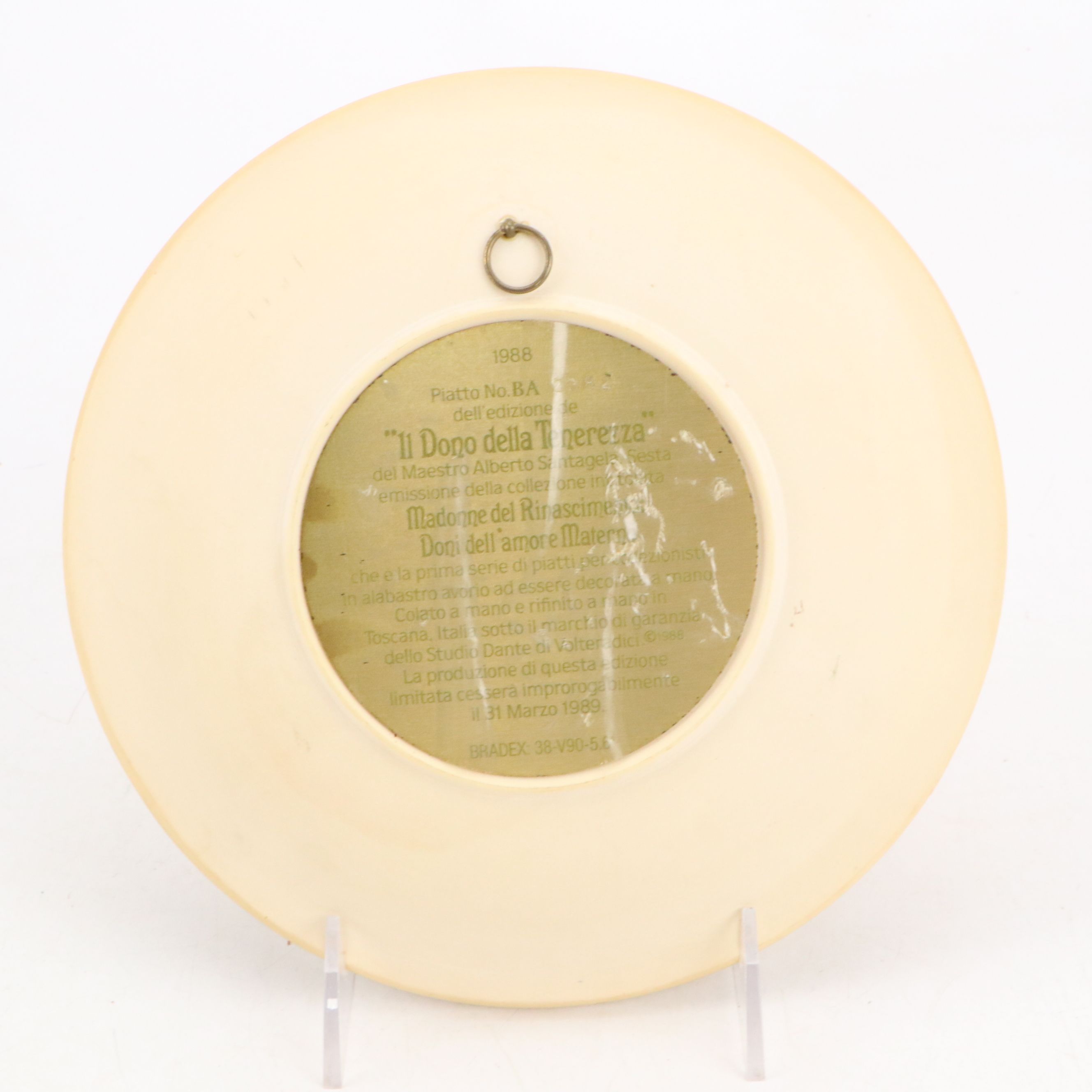 Italian Ceramic Madonna Plaques, Lenticular Crucifixion and More Catholic Art