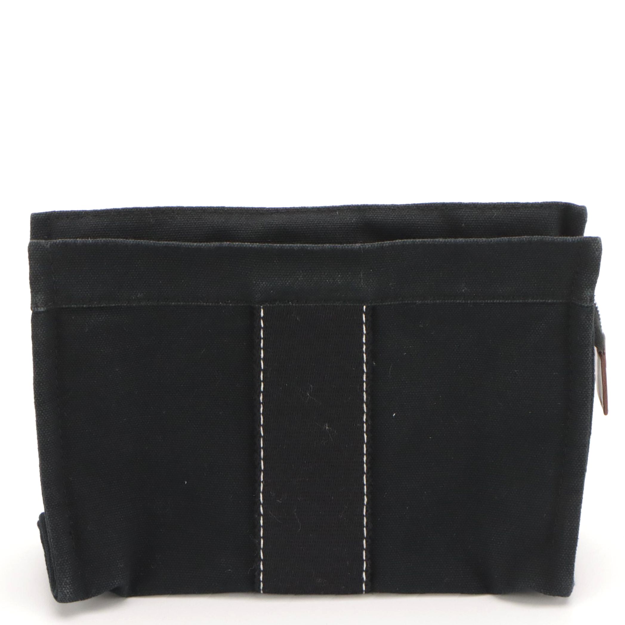 Hermès Fourre-Tout Cosmetic Zip Pouch in Canvas