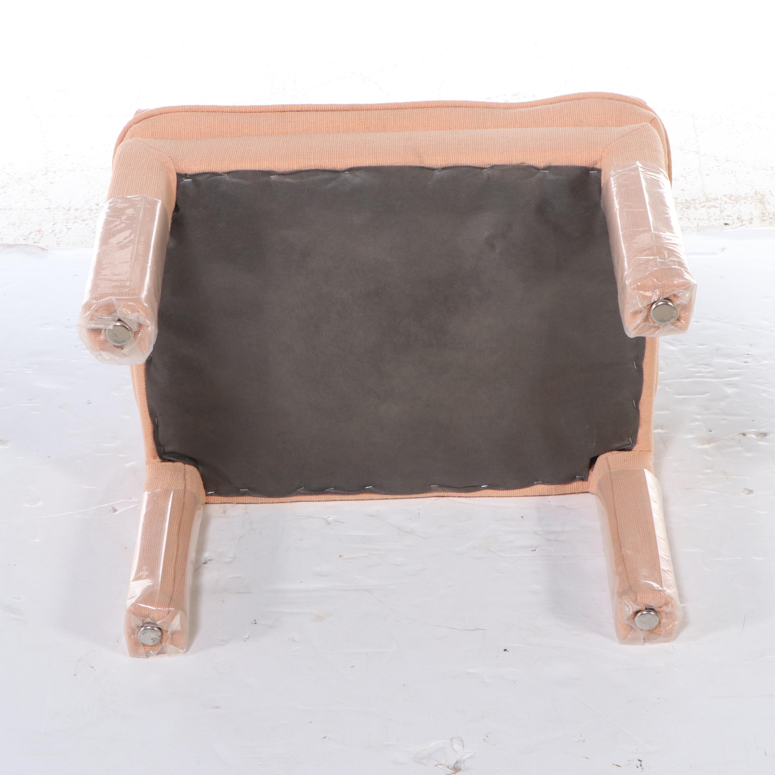 Parsons Style Tufted Pillow-Top Ottomans