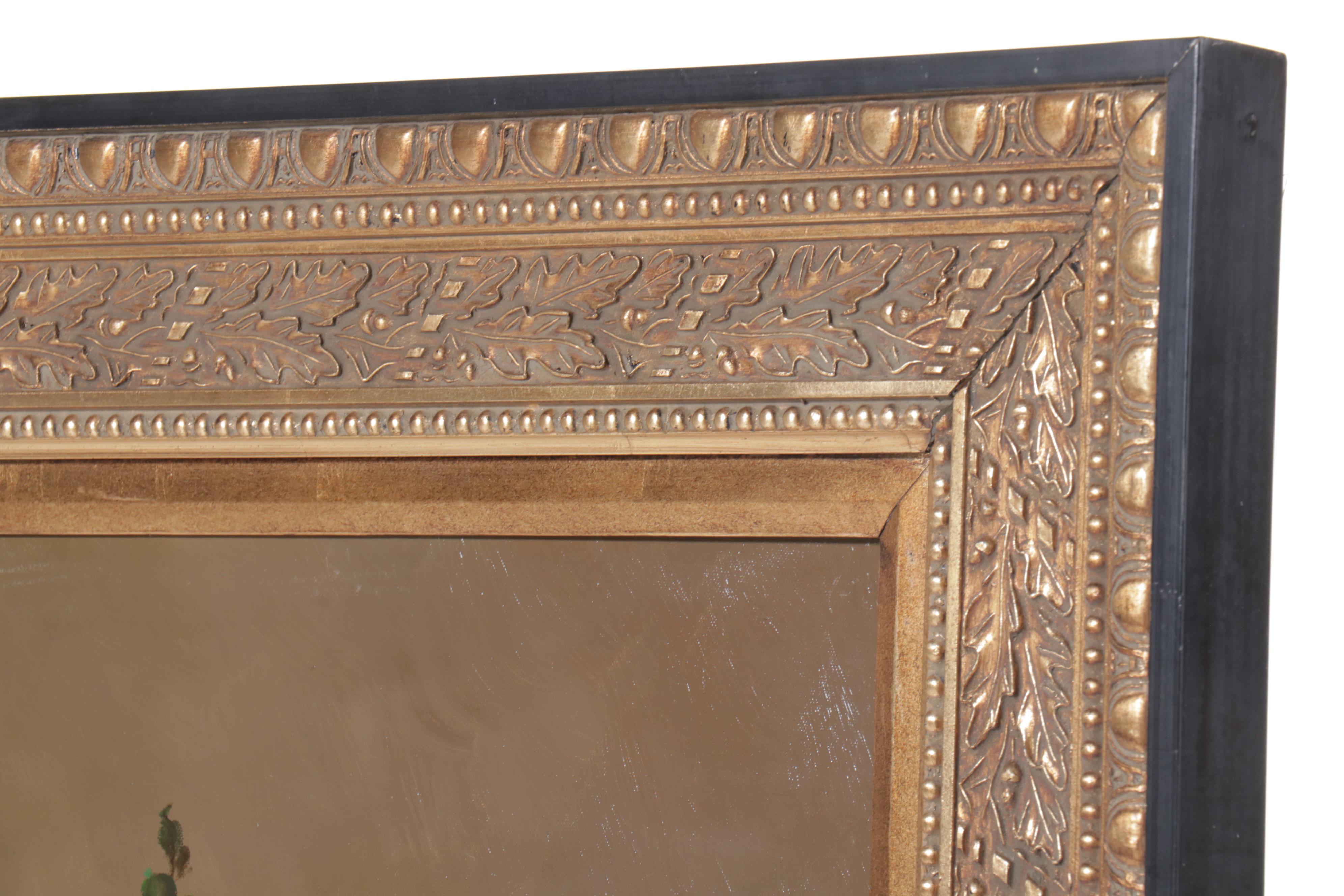 Large-Scale Floral Still Life Oil Painting, Late 20th/21st Century