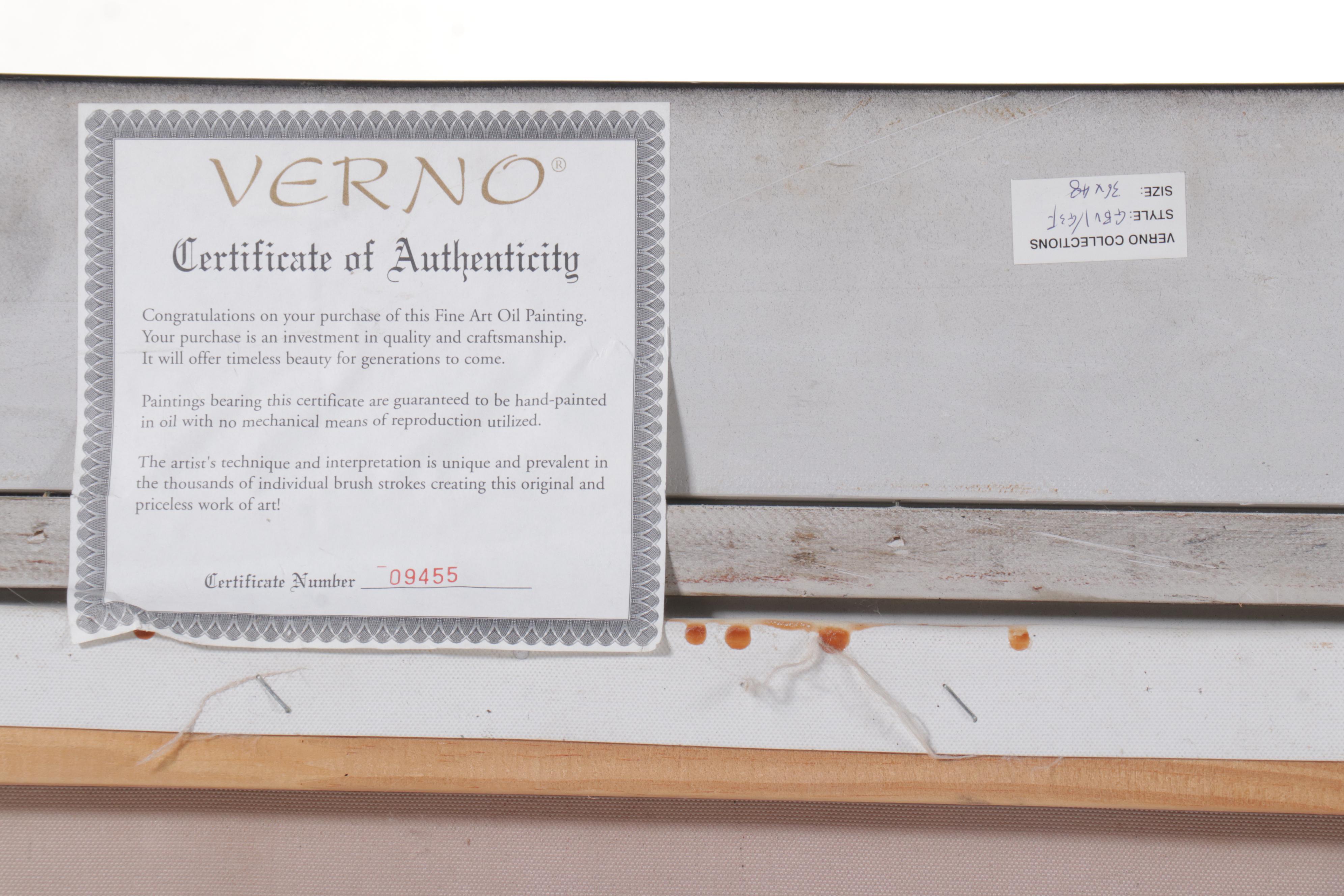 Large-Scale Floral Still Life Oil Painting, Late 20th/21st Century