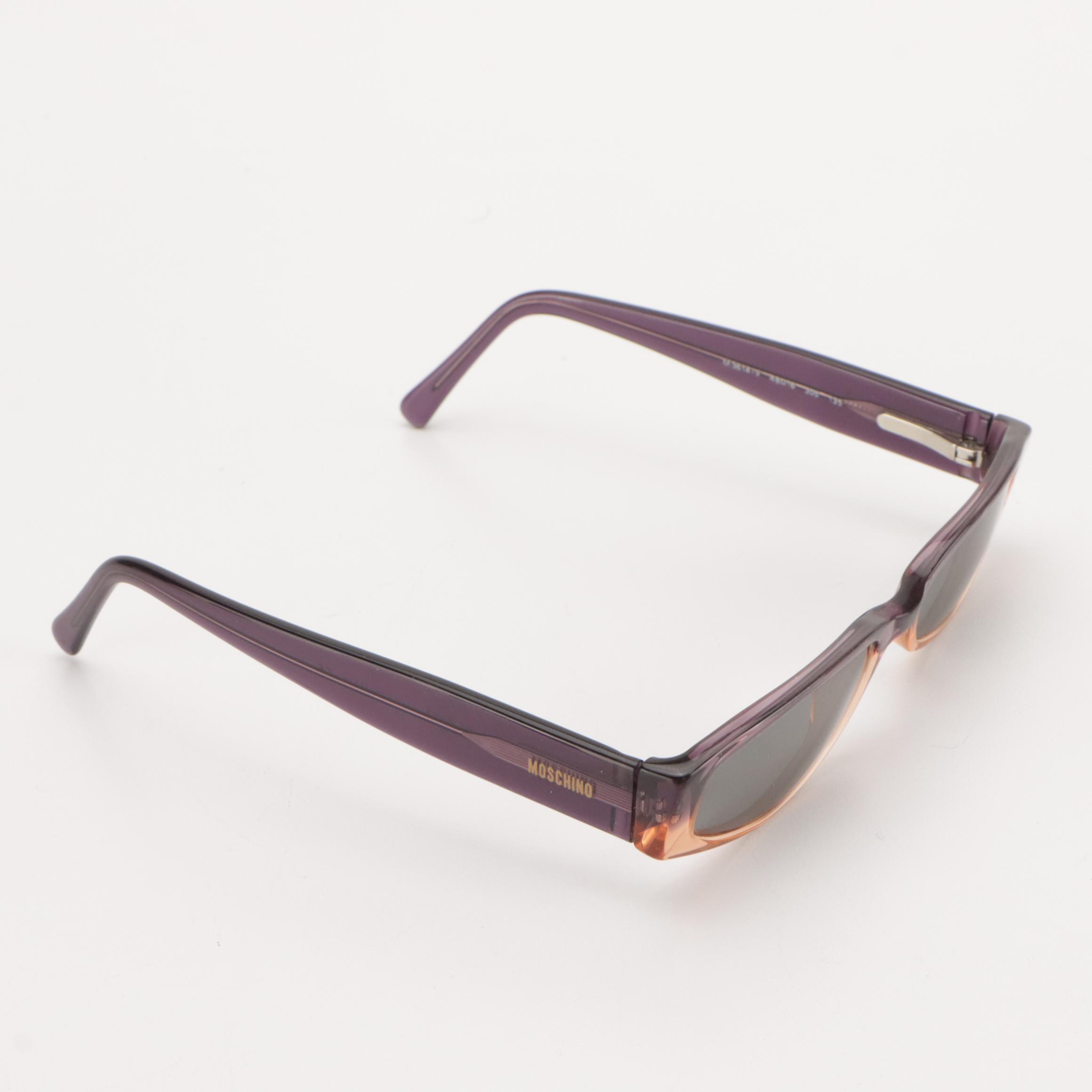 Moschino M3614-V 305 Two-Toned Oval Sunglasses