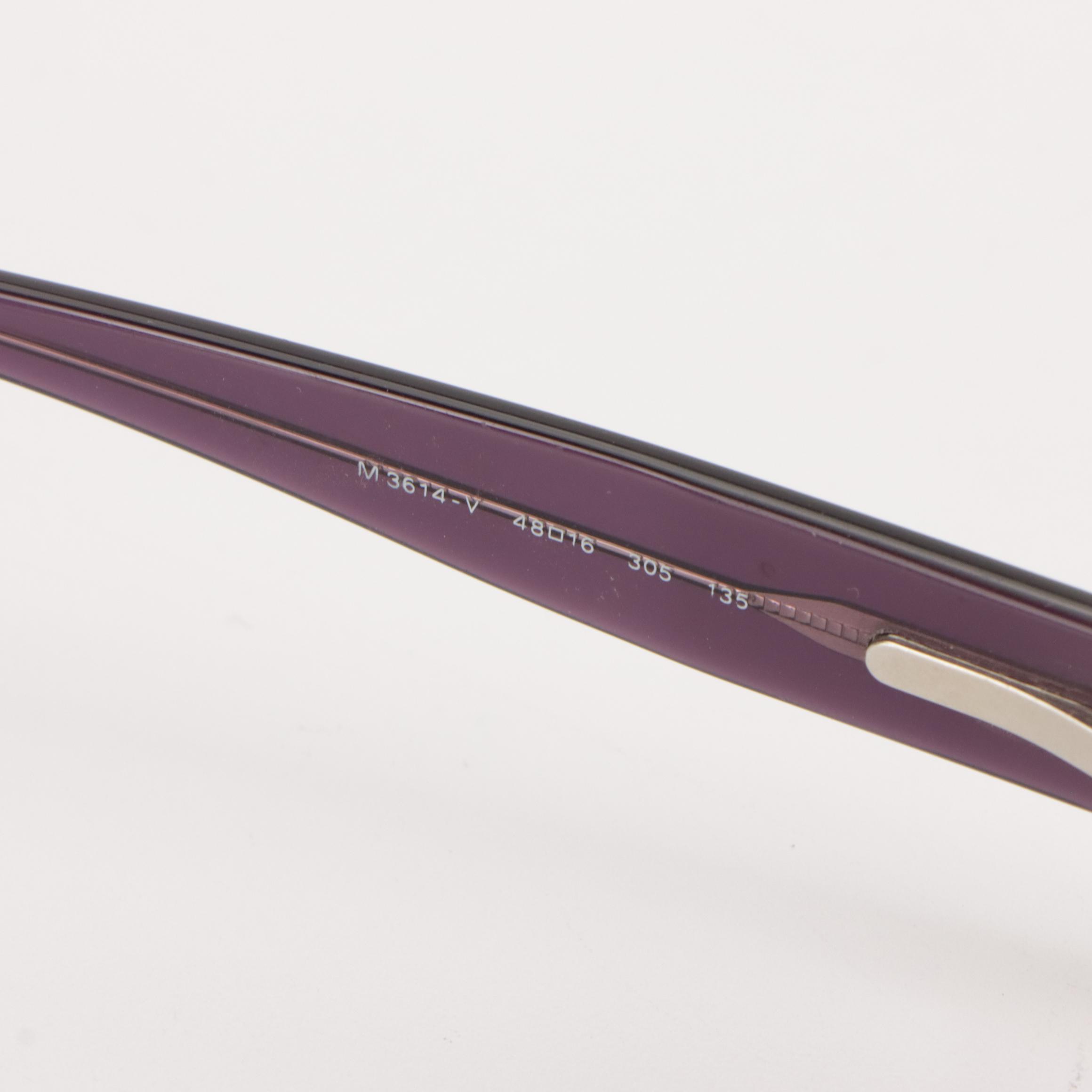 Moschino M3614-V 305 Two-Toned Oval Sunglasses