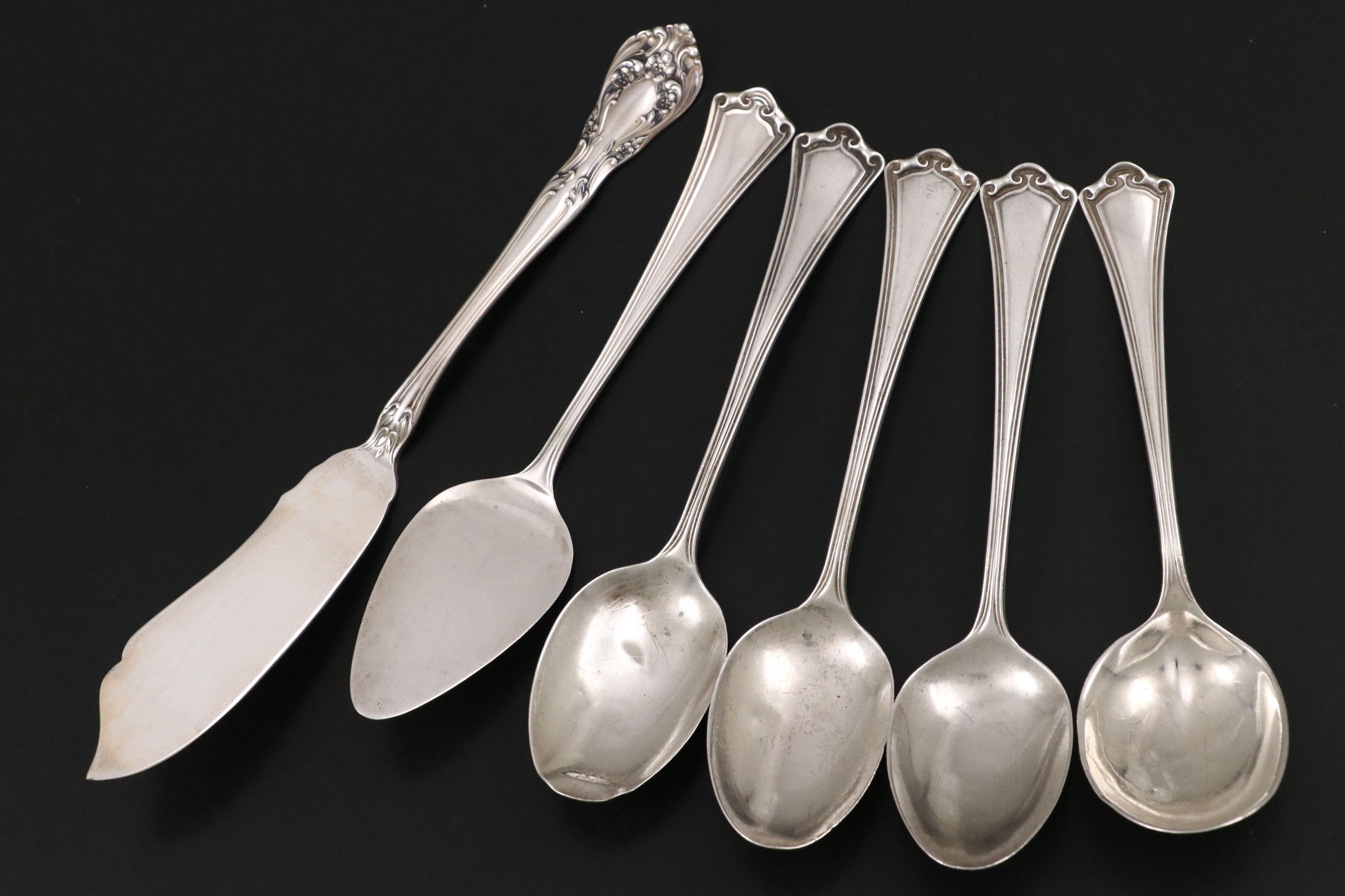 Gorham "Rose Tiara" and Other Sterling Silver Flatware
