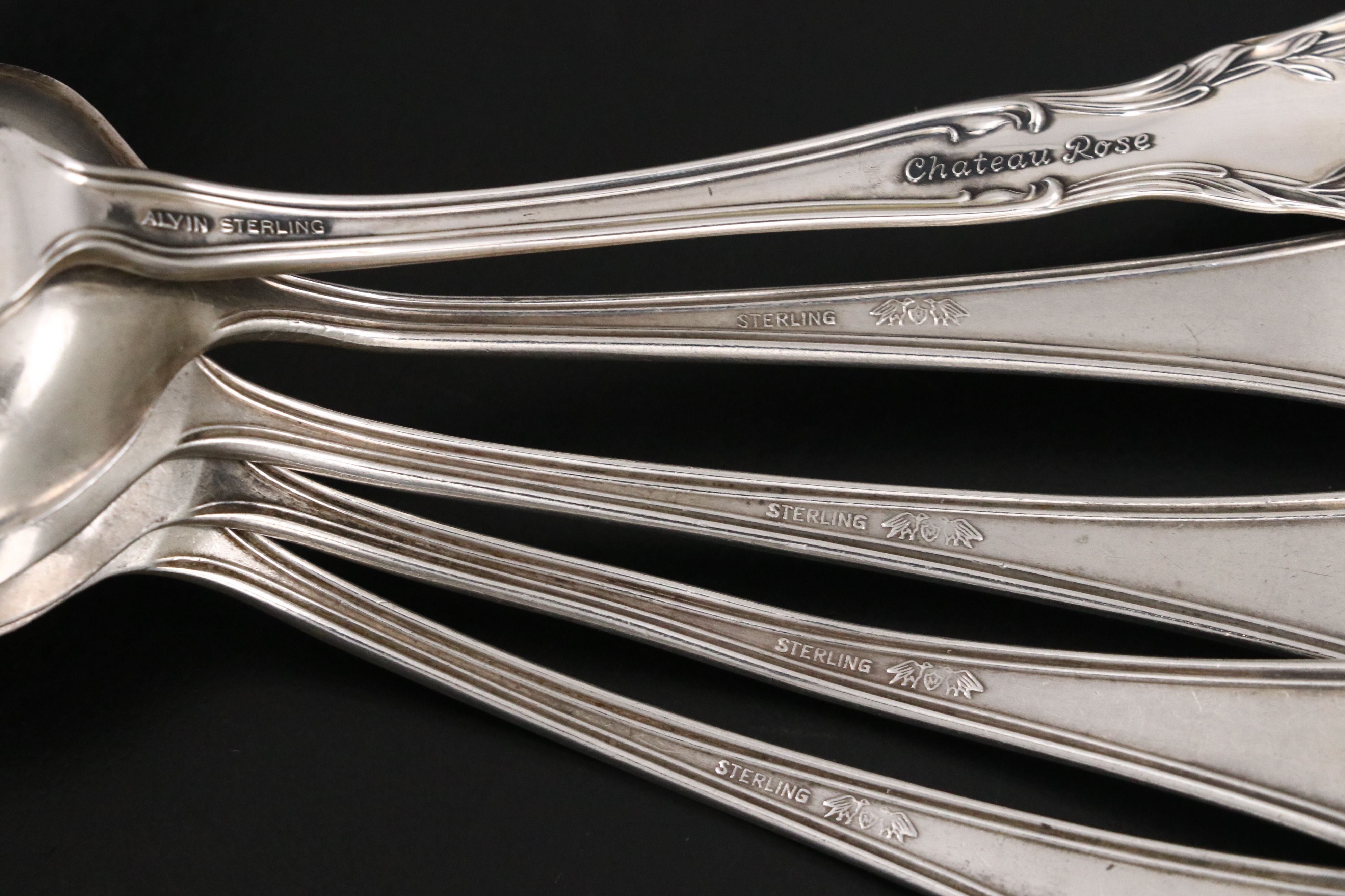 Gorham "Rose Tiara" and Other Sterling Silver Flatware
