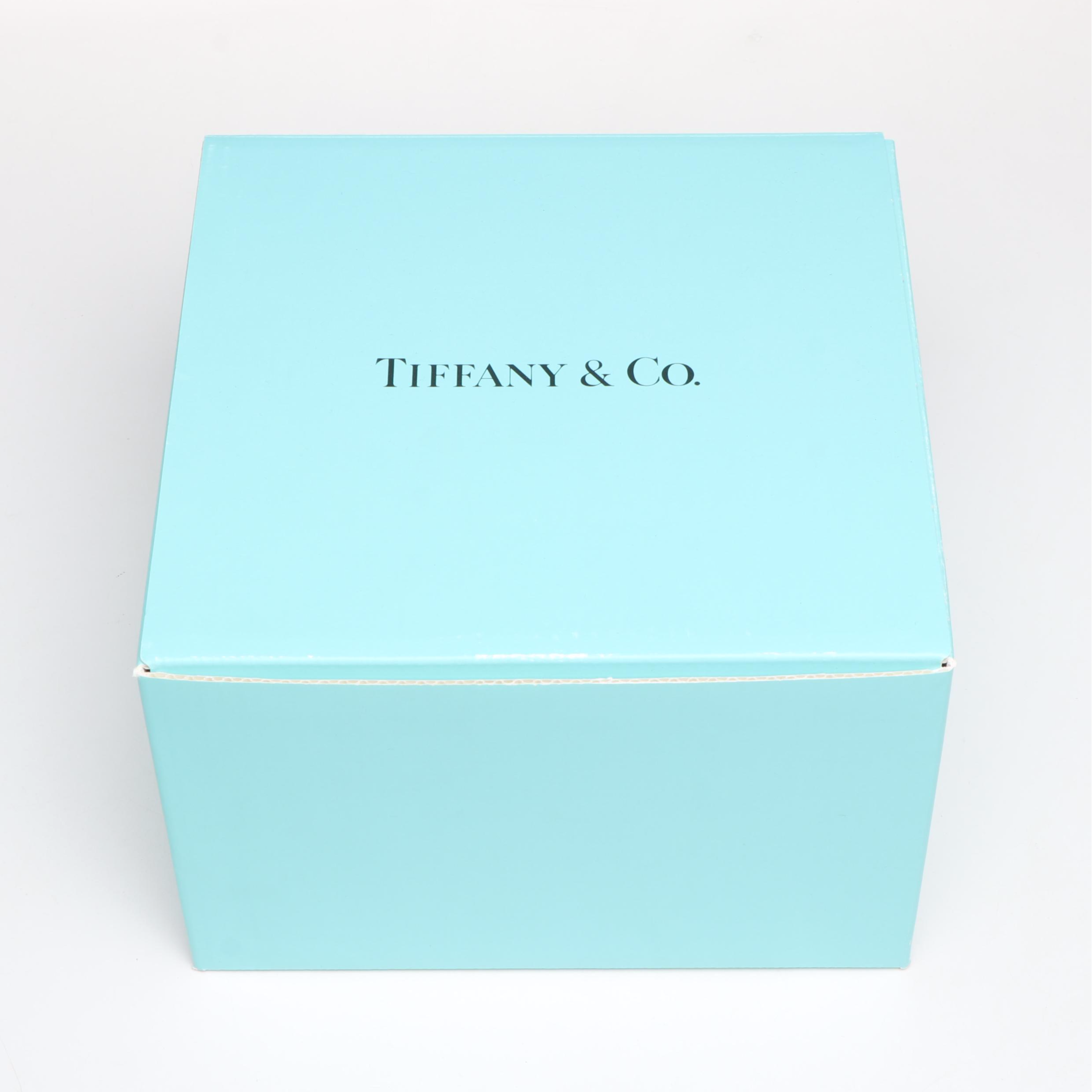 Tiffany & Co. "Tiffany Playground" Porcelain Cup, Bowl, and Plate, 1992