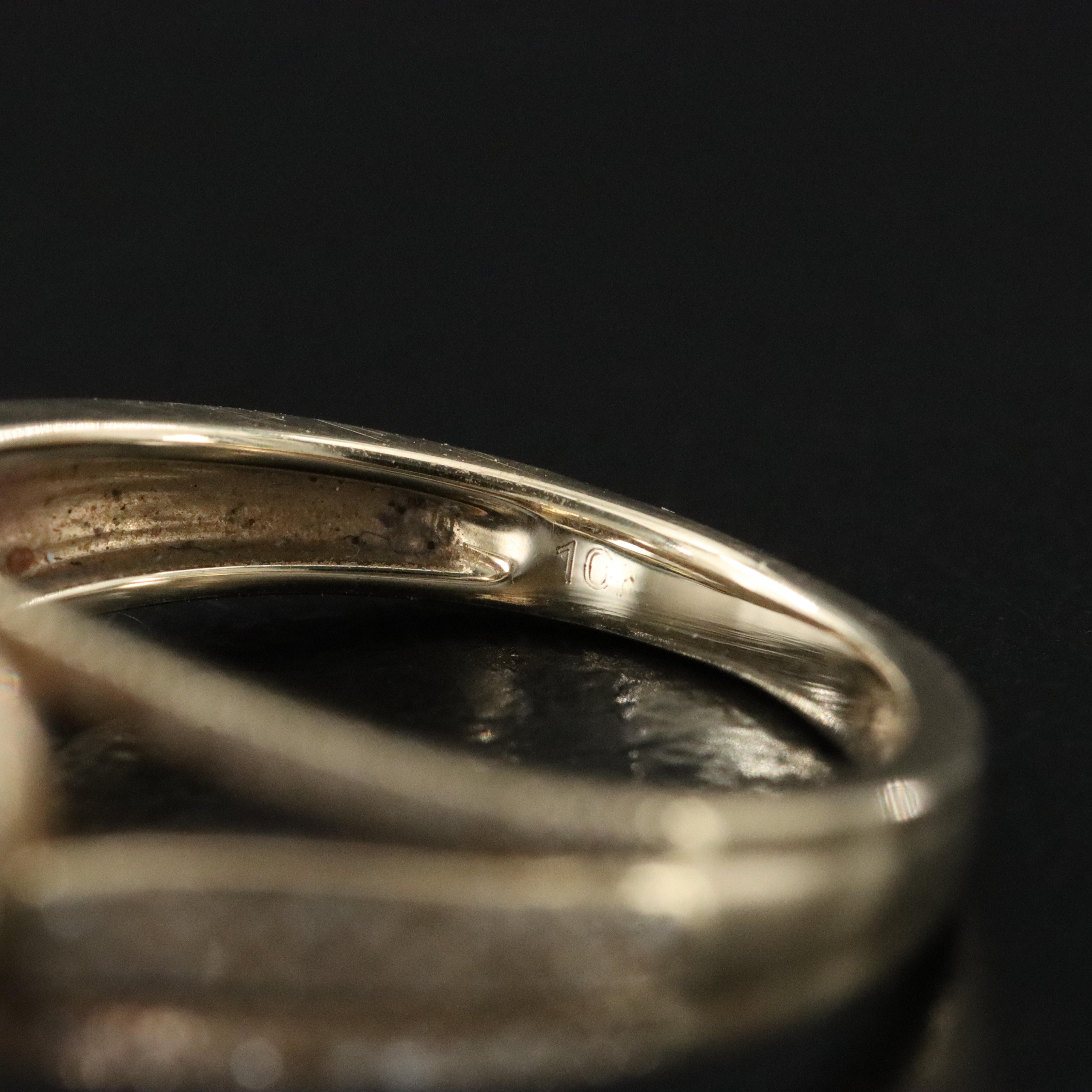 10K 0.35 CTW Diamond Ring