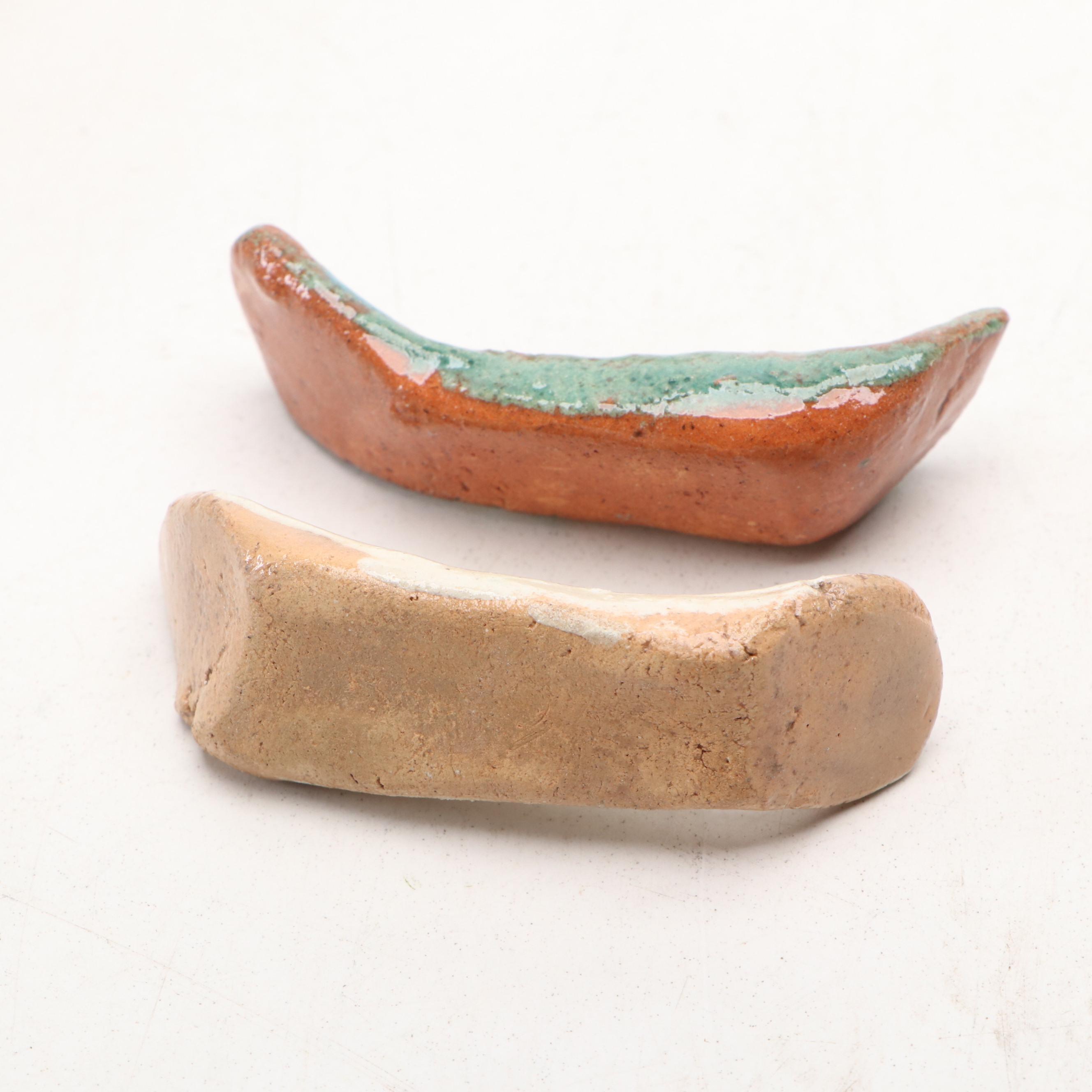 Hong Kong Panda Copper Finish Ashtray, Ceramic Chopstick Rests and More