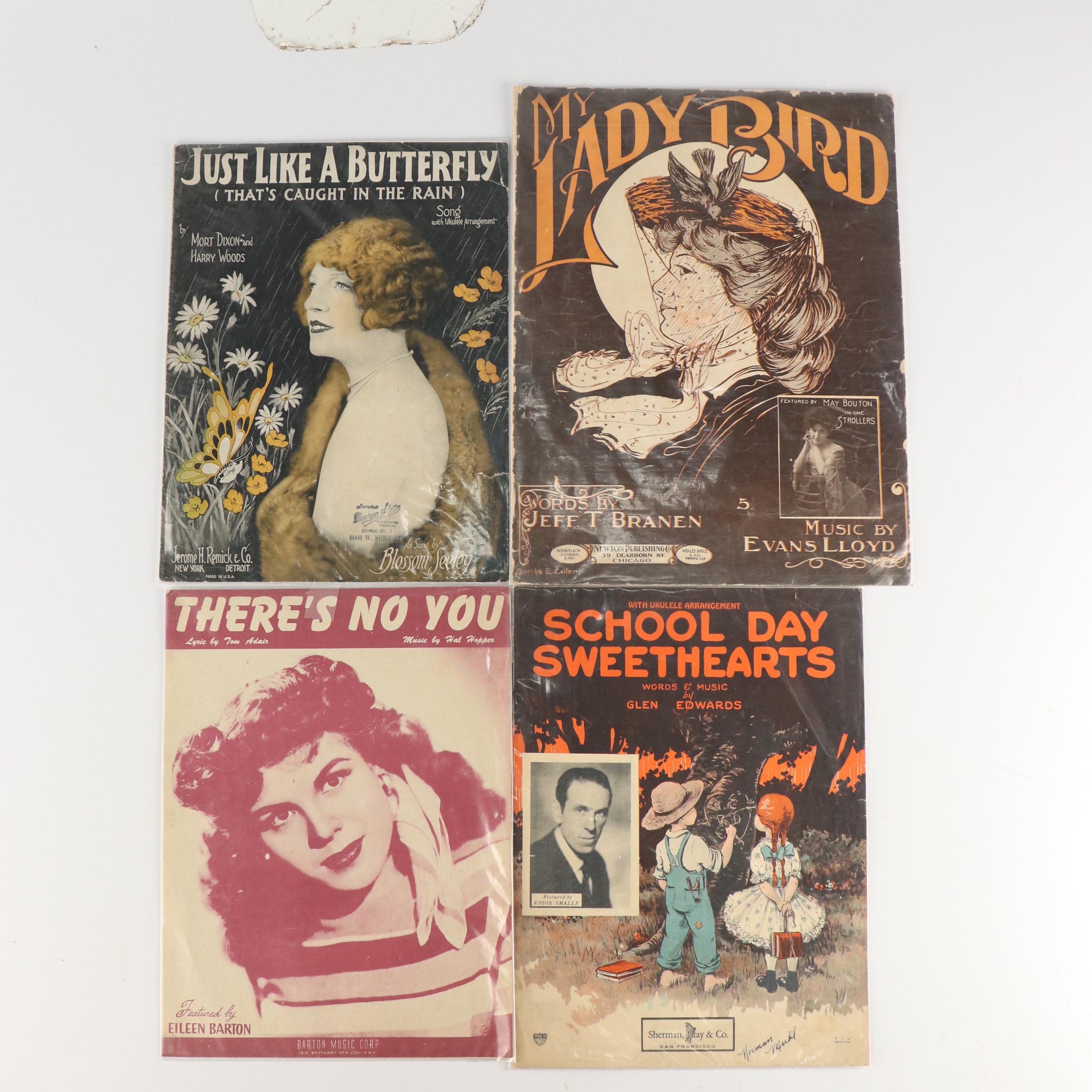 Harry von Tilzer, C. M. Chapel, Kerry Mills & More Sheet Music, Early 20th C.