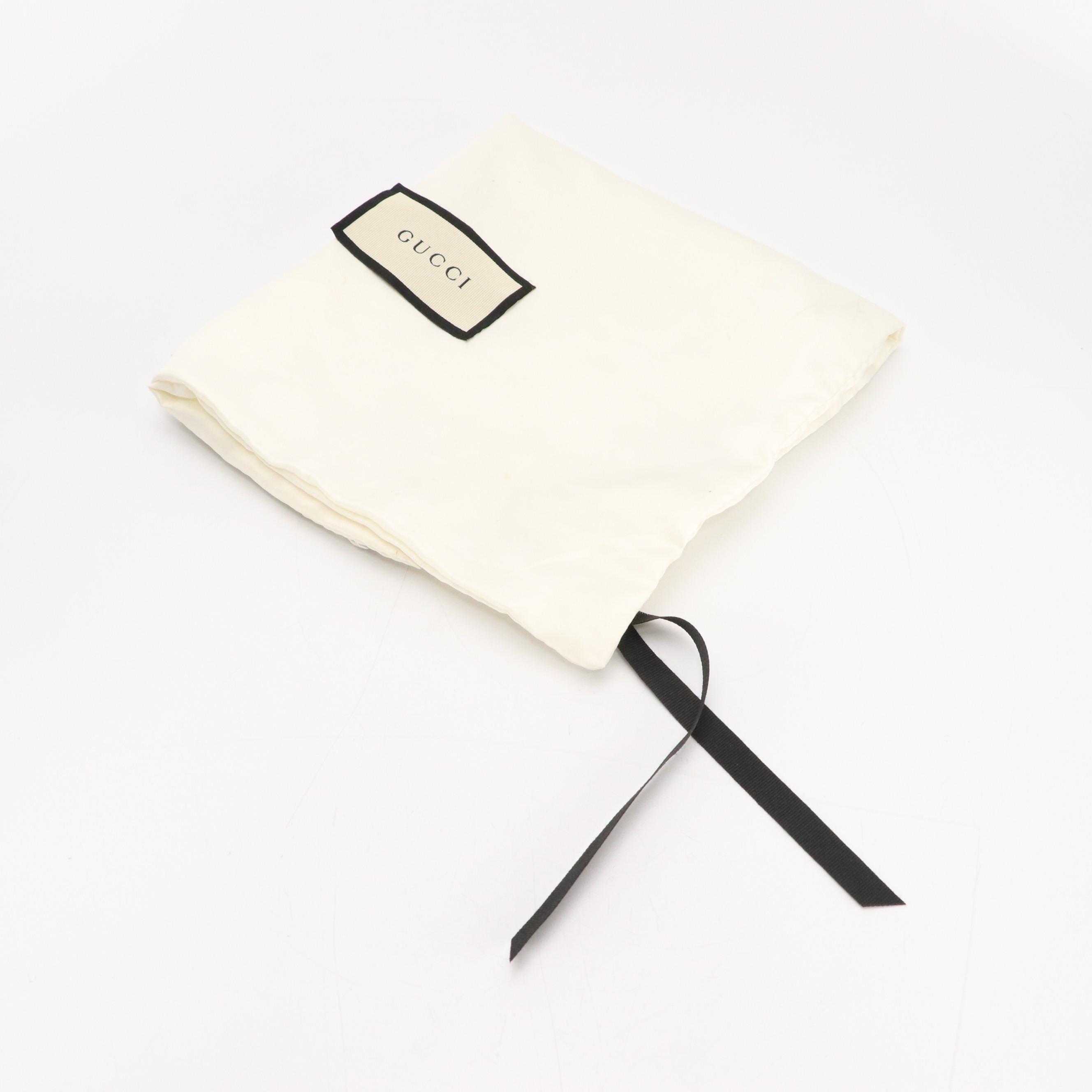 Gucci GG Monogram Baseball Cap in Navy and Red Wool Blend