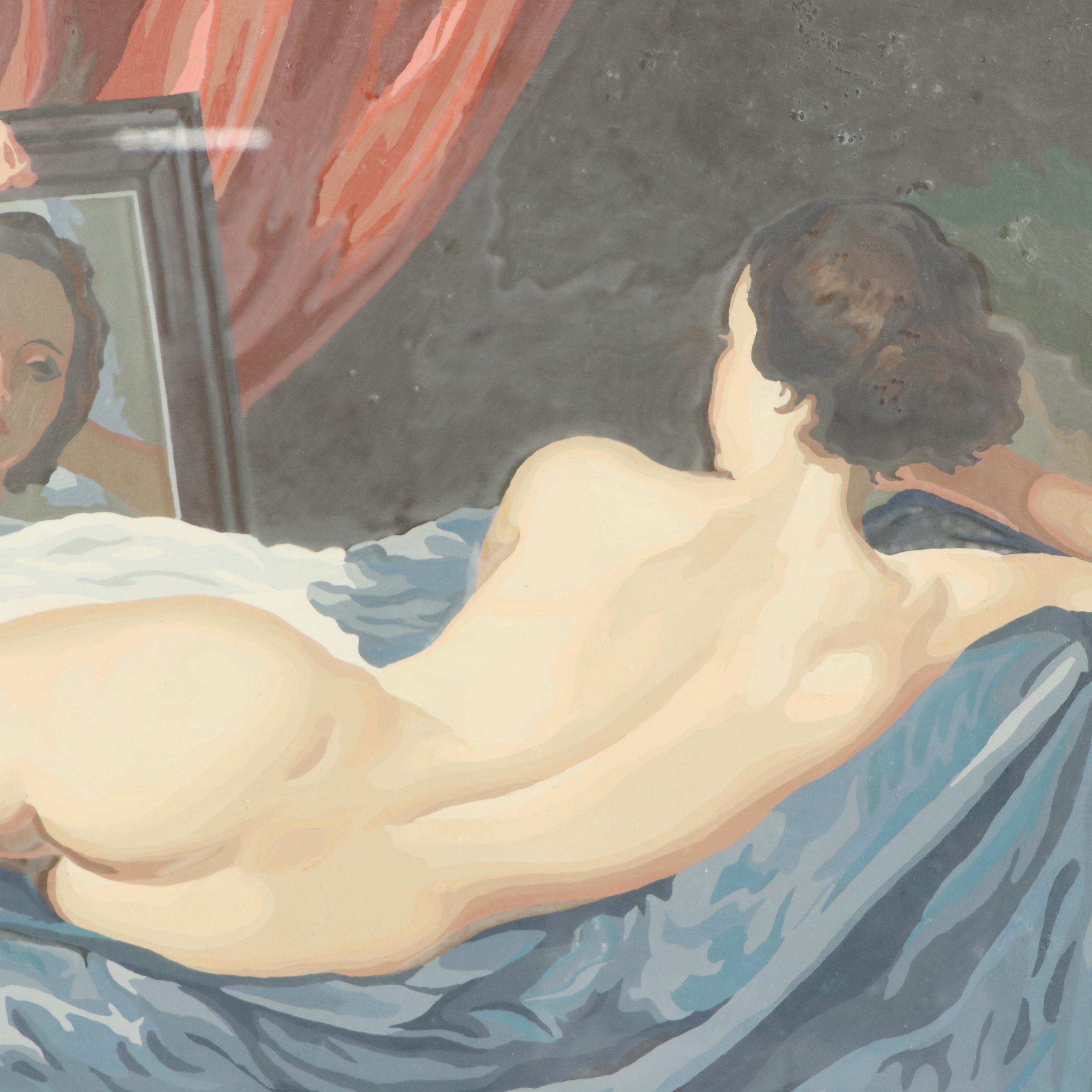 Paint by Numbers Oil Painting After Velasquez "Venus and Cupid"