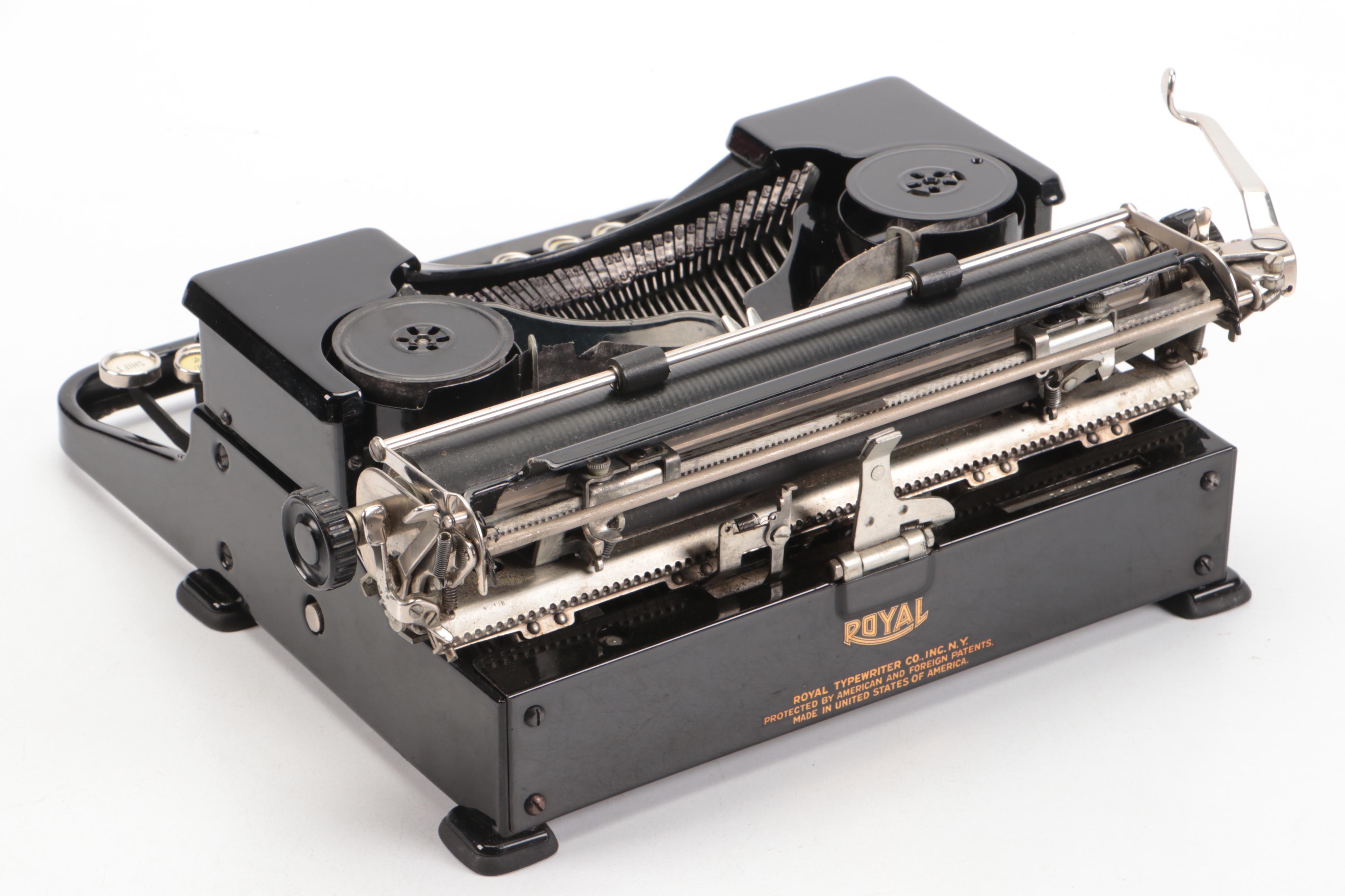 Royal Portable Typewriter, Early to Mid-20th Century