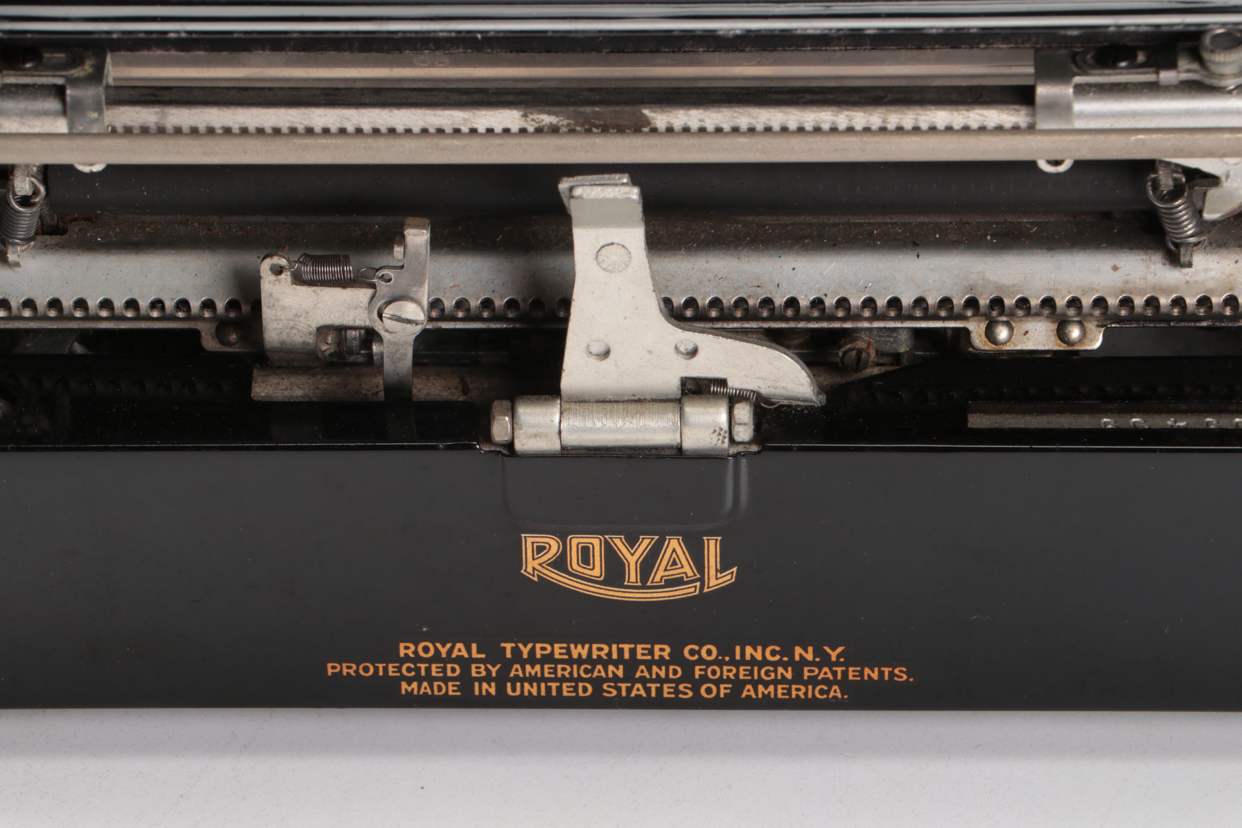 Royal Portable Typewriter, Early to Mid-20th Century