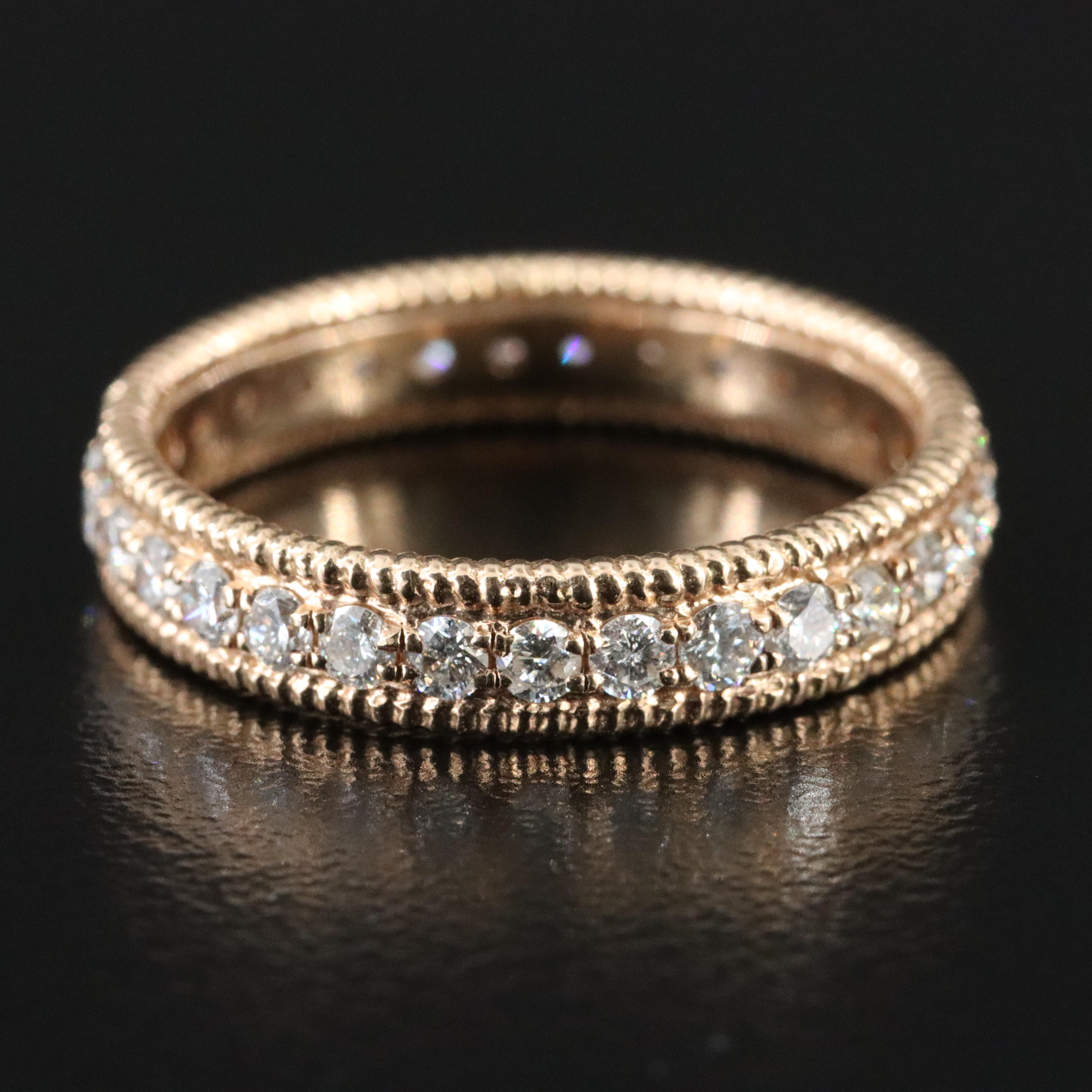 14K 0.93 CTW Diamond Eternity Band