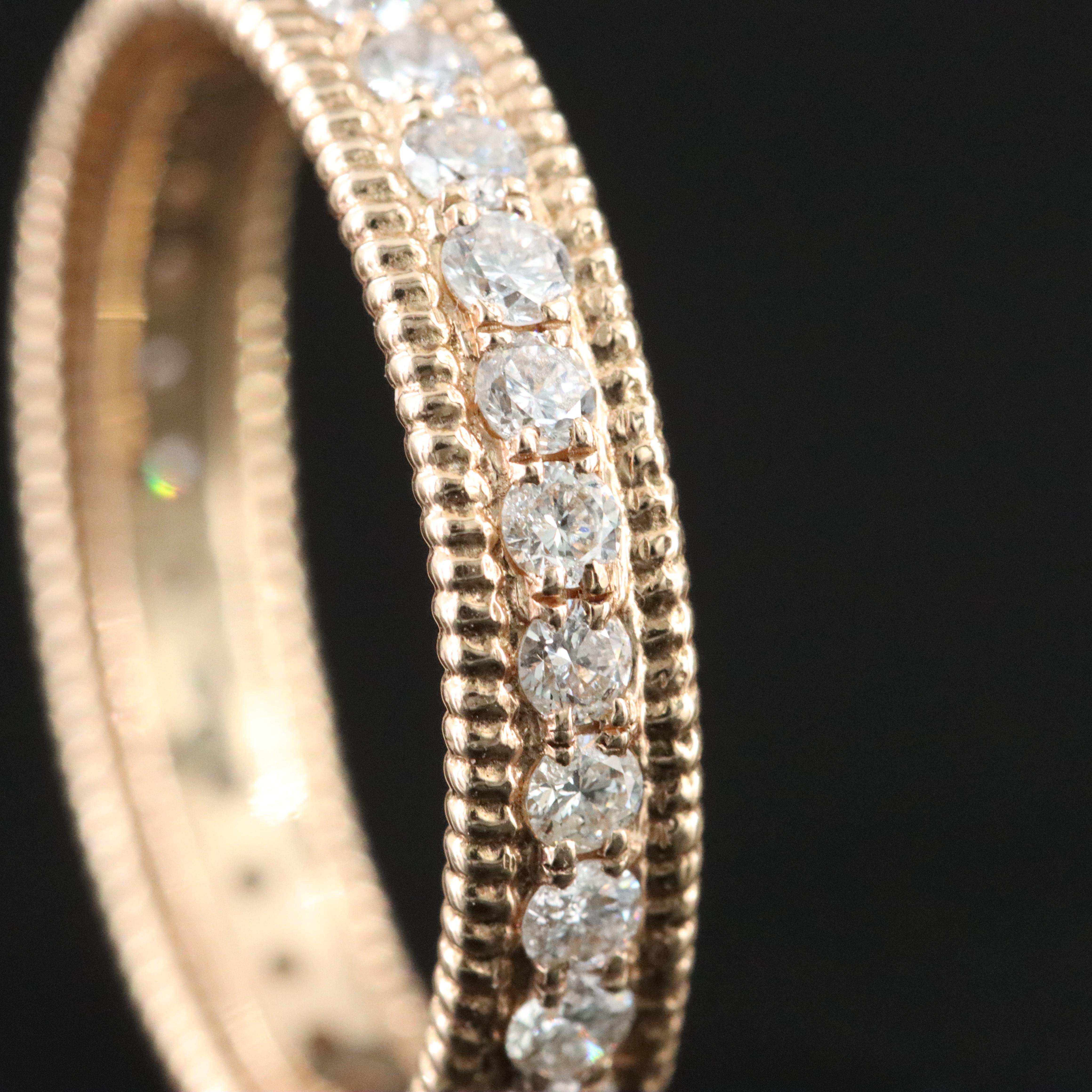 14K 0.93 CTW Diamond Eternity Band