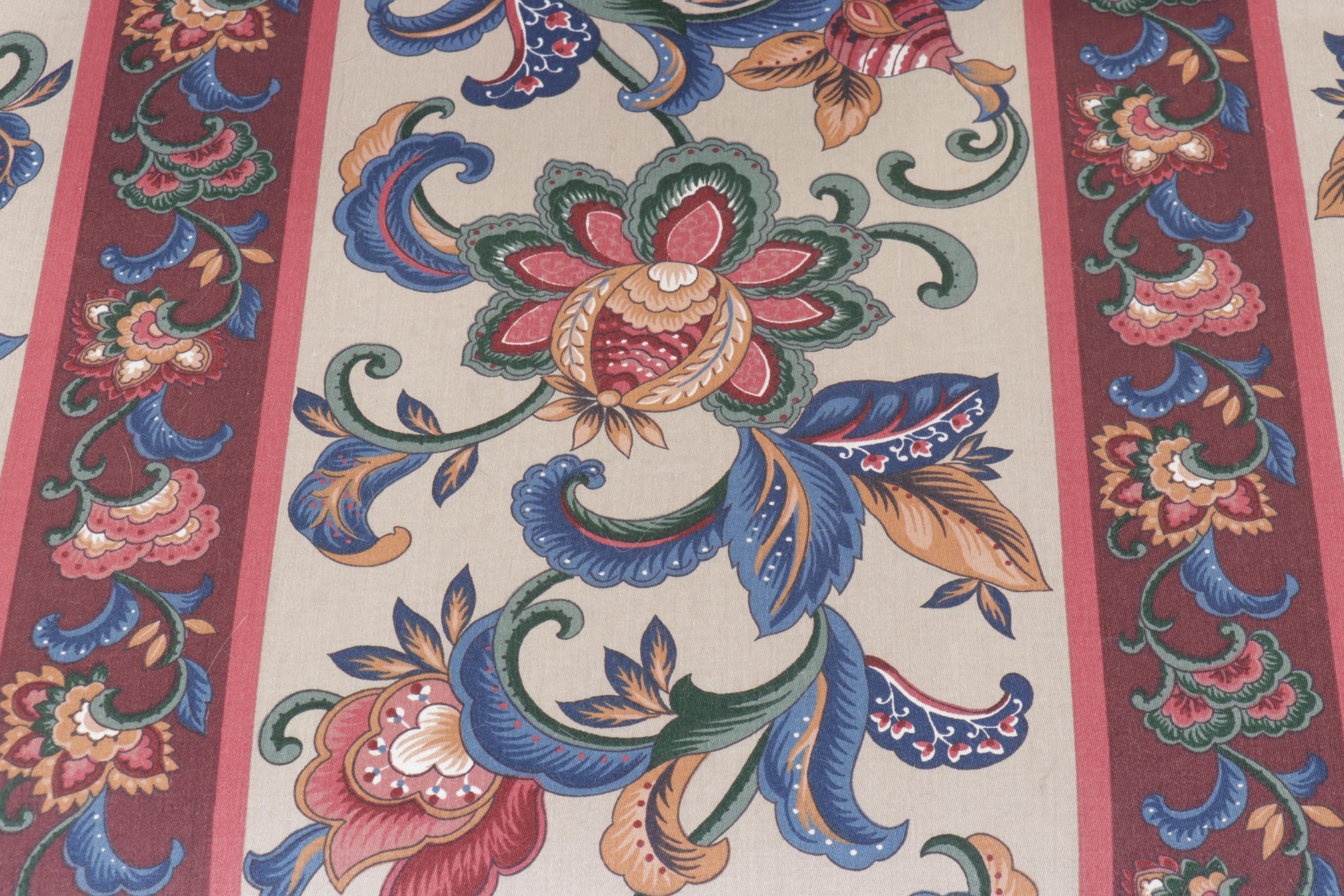 Pair of Art Deco Style Scrolled Back Upholstered Slipper Chairs