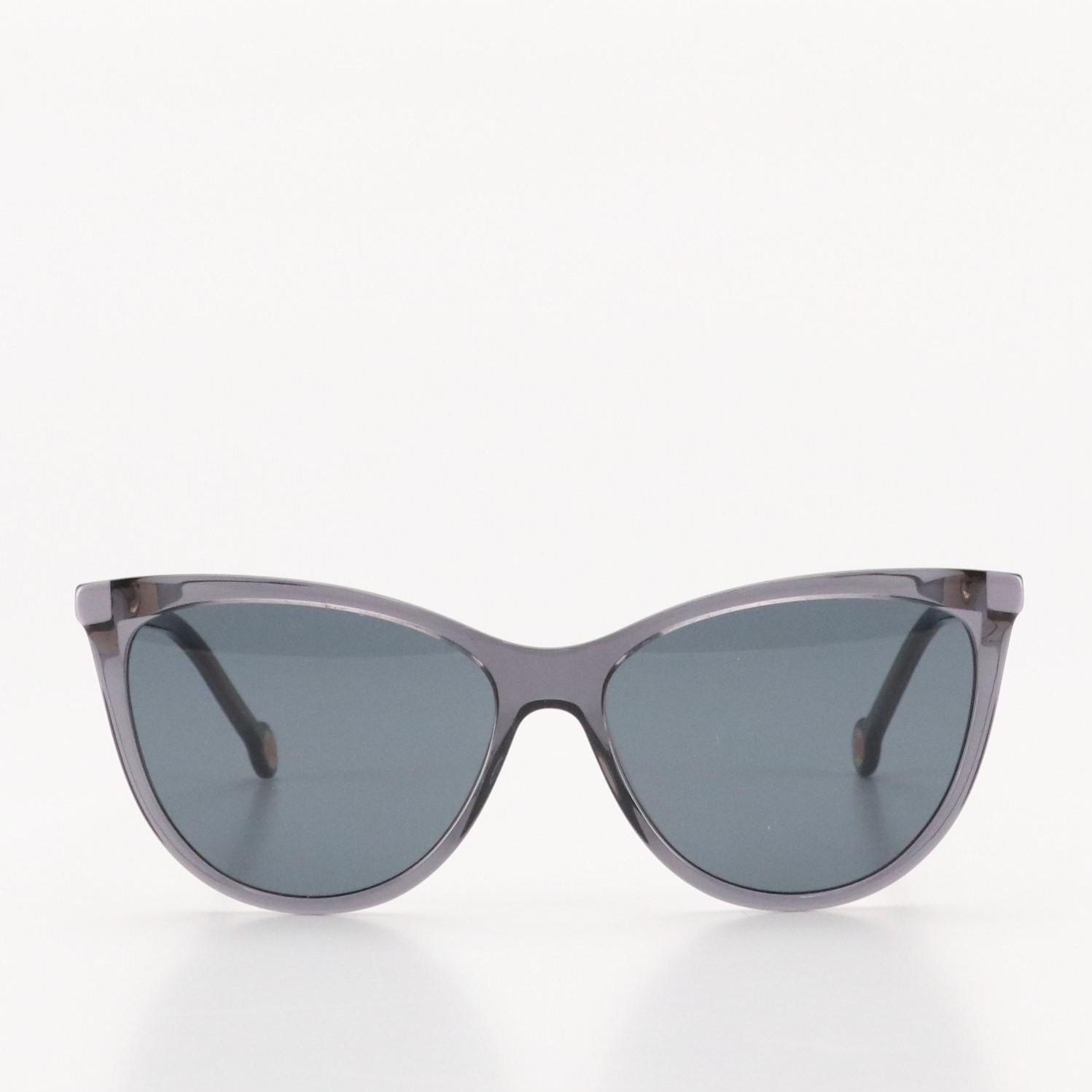 Carolina Herrera HER0141/S Grey Violet Cat Eye Sunglasses with Case