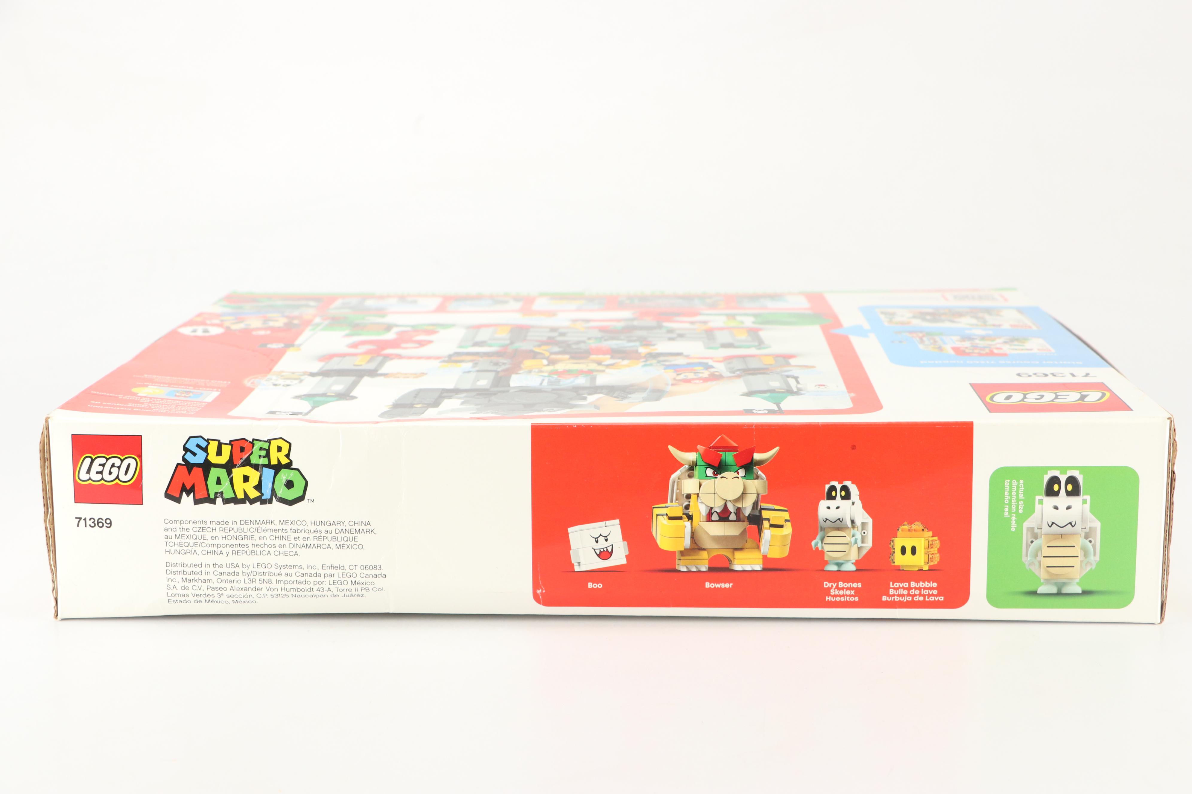 LEGO "Bowser's Castle Boss Battle" Super Mario Set